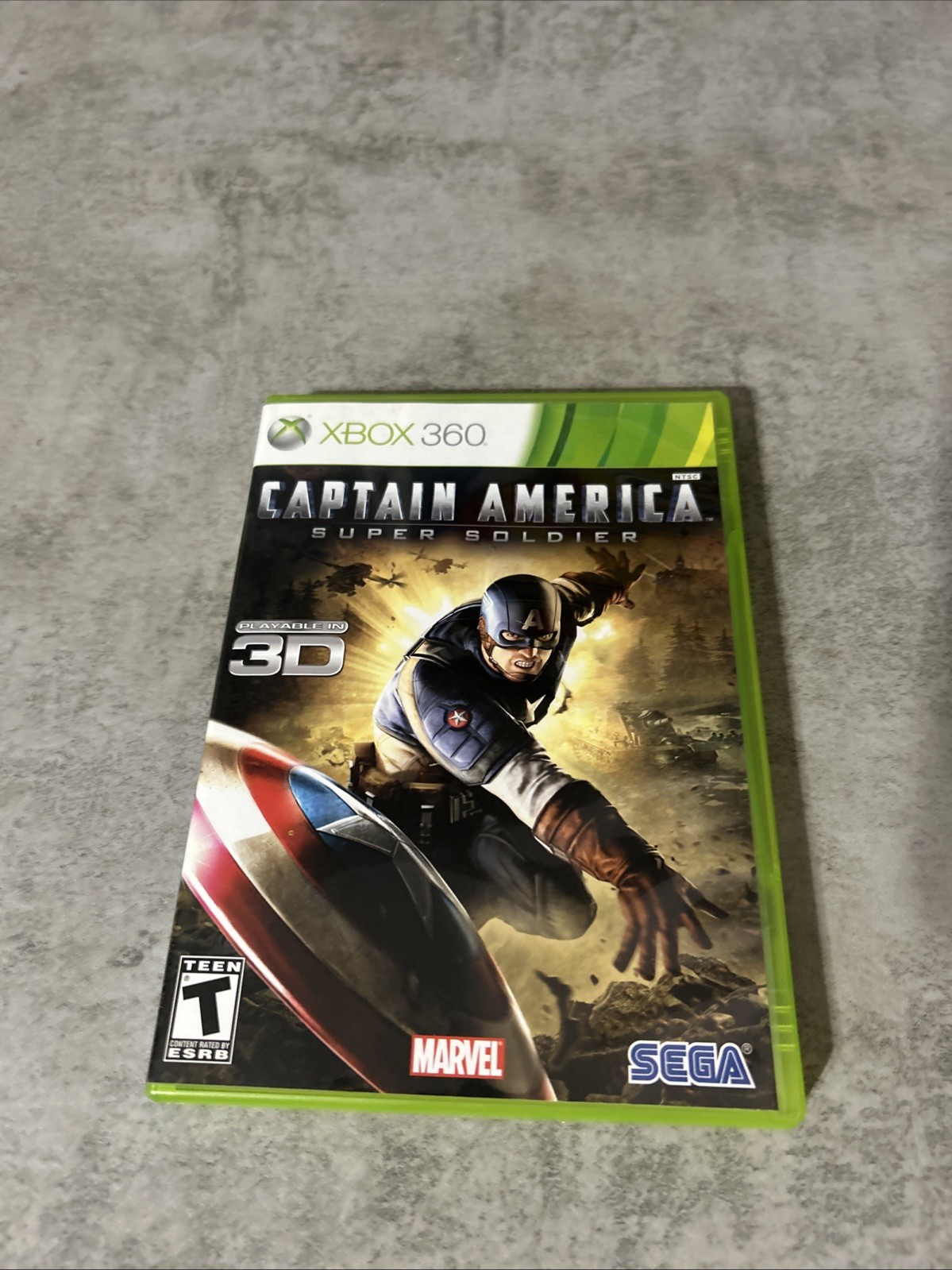 Captain America Super Soldier Microsoft Xbox 360 Complete CIB Tested And Working
