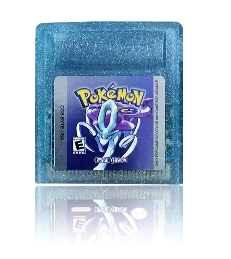 Pokemon Crystal Version Nintendo Game Boy Color NEW REPO