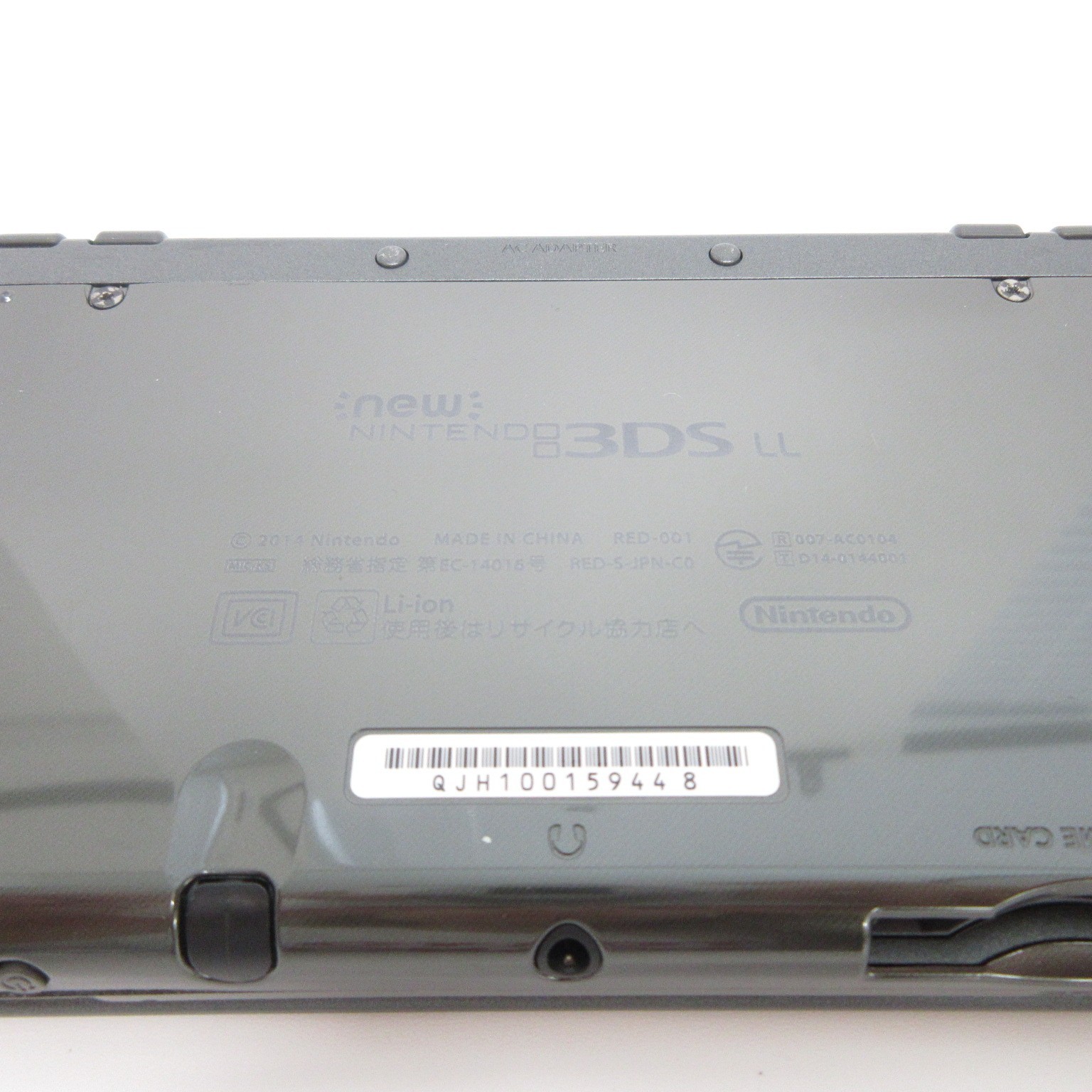 【Excellent】Top IPS Nintendo New 3DS LL XL Metallic Black Console Only Japan Ver.