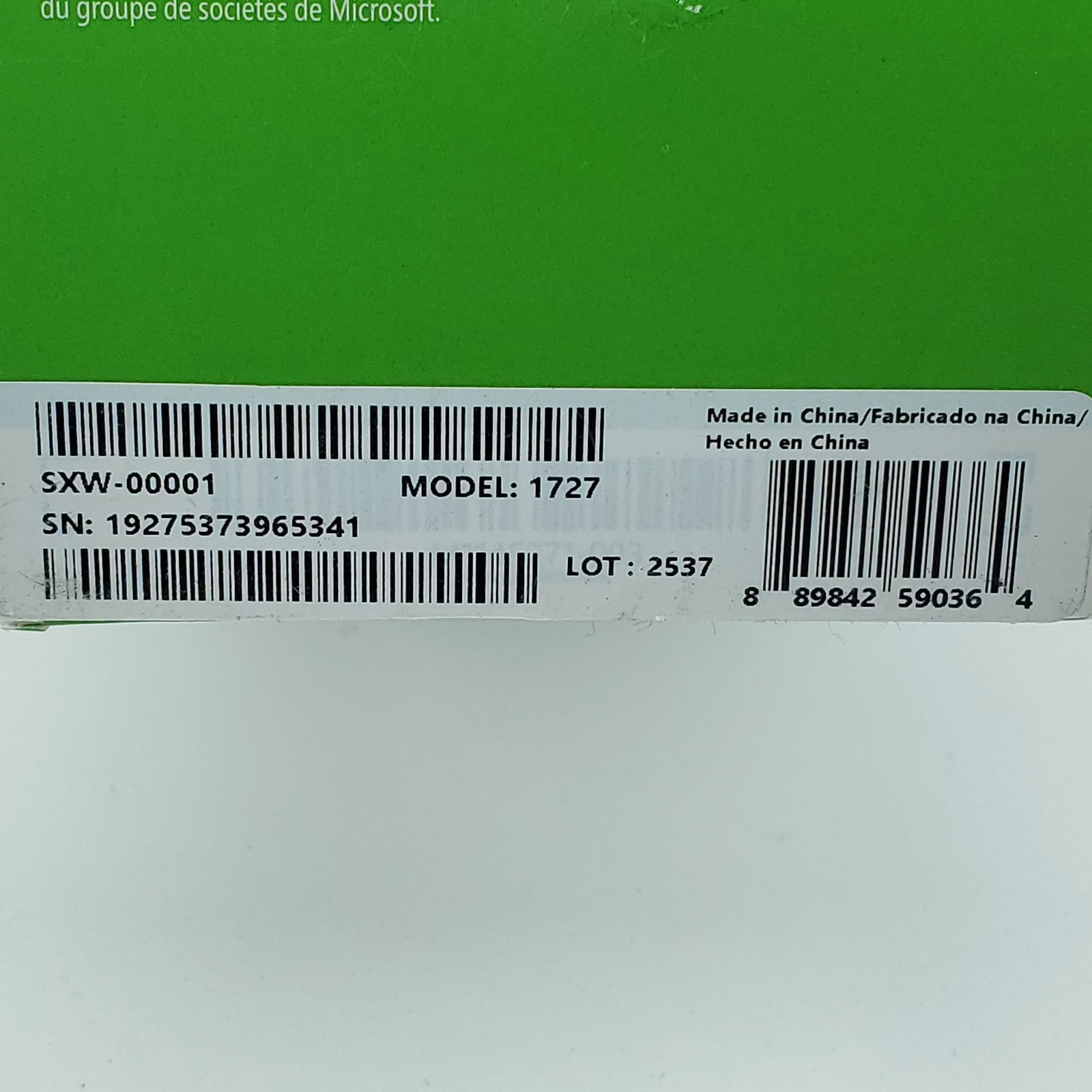 Microsoft 1727 USB-C Rechargeable Battery Pack 1400 mAh For Xbox One & Serie X|S