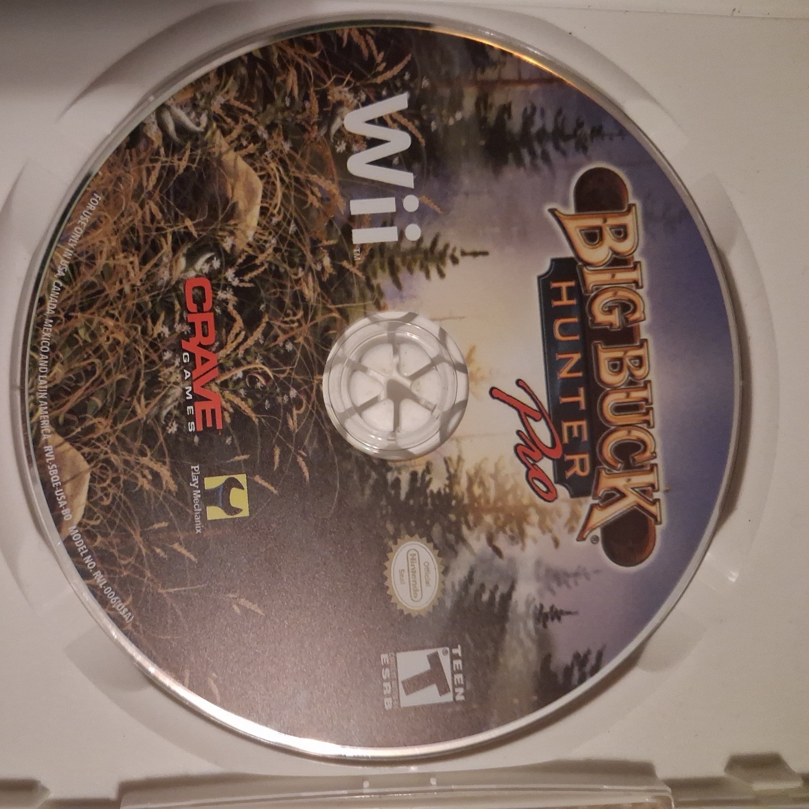 Wii Big Buck Hunter Pro (Nintendo Wii, 2010) CiB With Manual – Tested