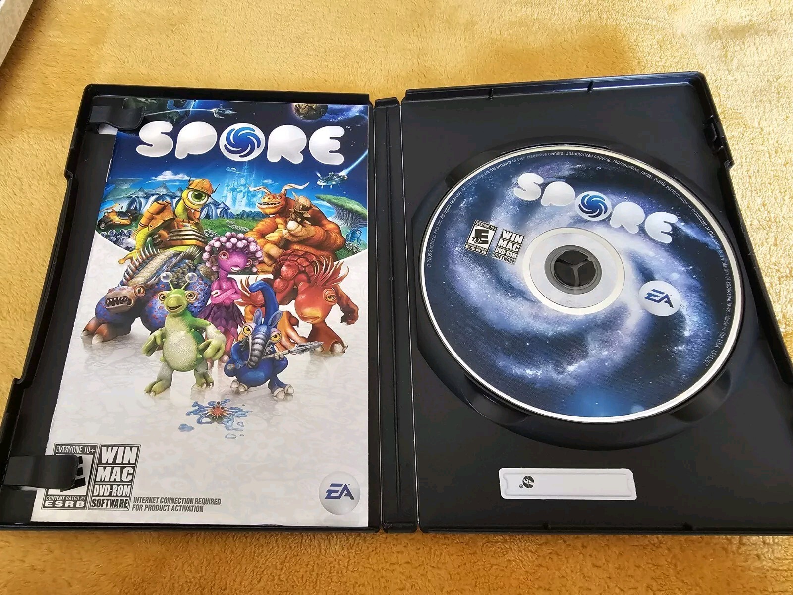 Spore Game Lot Creature Creator And Base Game – PC/Mac