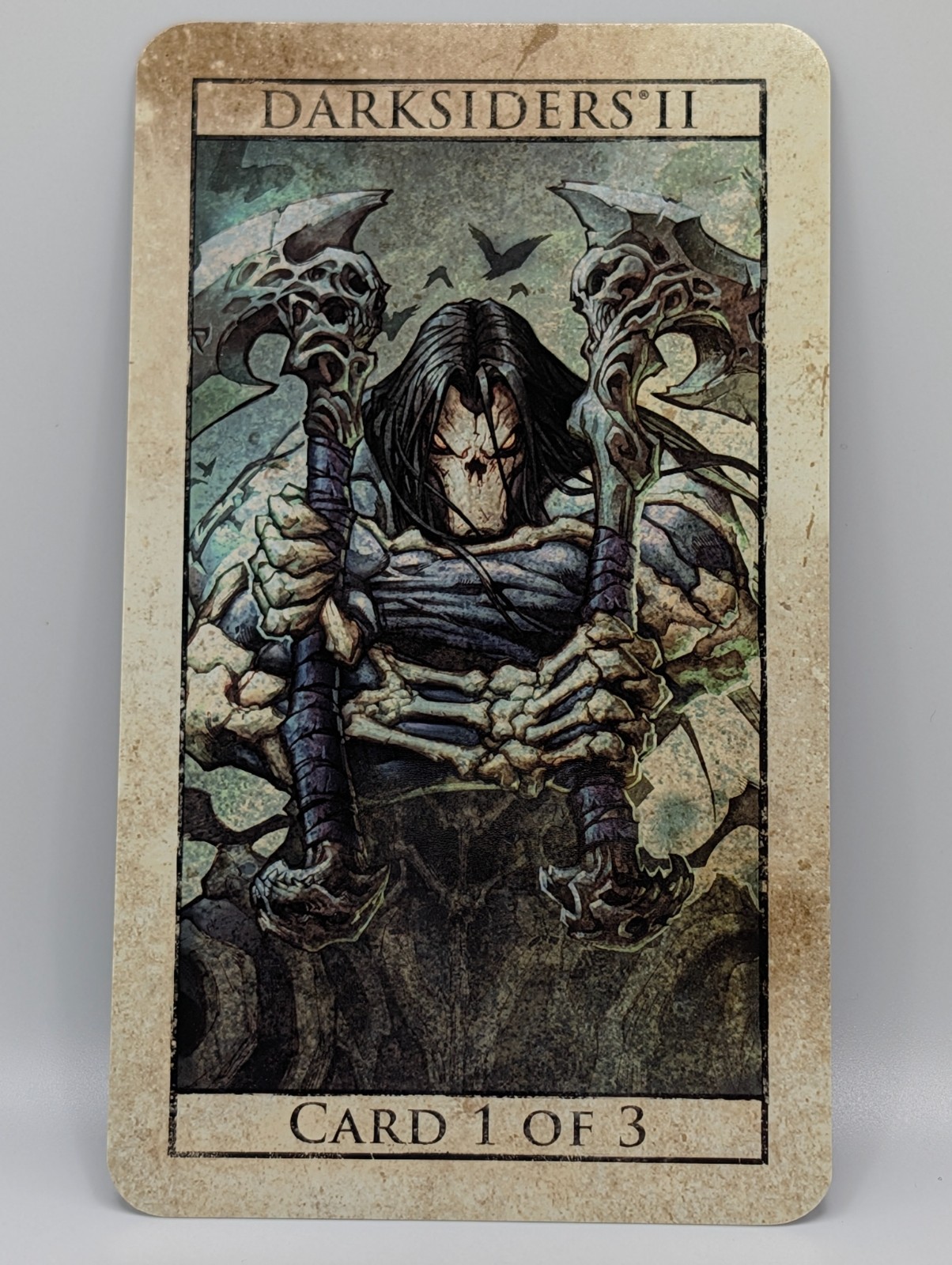 Darksiders II SDCC 2012 Tarot Card Set (Complete all 4 Cards) THQ Promo Rare