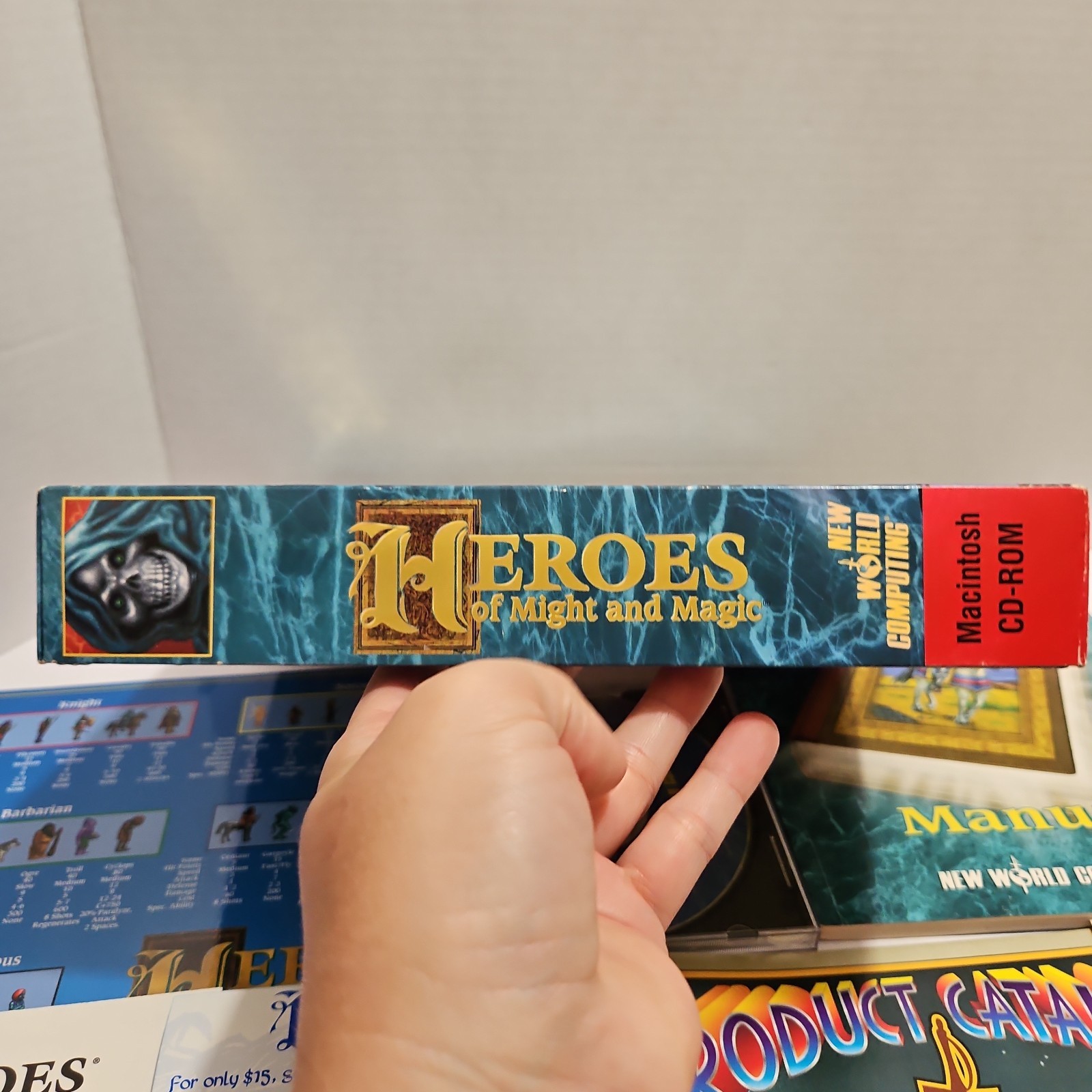 New World Computing Heroes of Might and Magic PC Big Box 1995 Complete