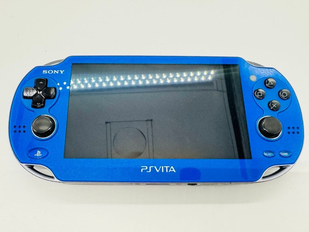 Sony PS Vita PCH-1000 Sapphire Blue Console Tested Working Japan