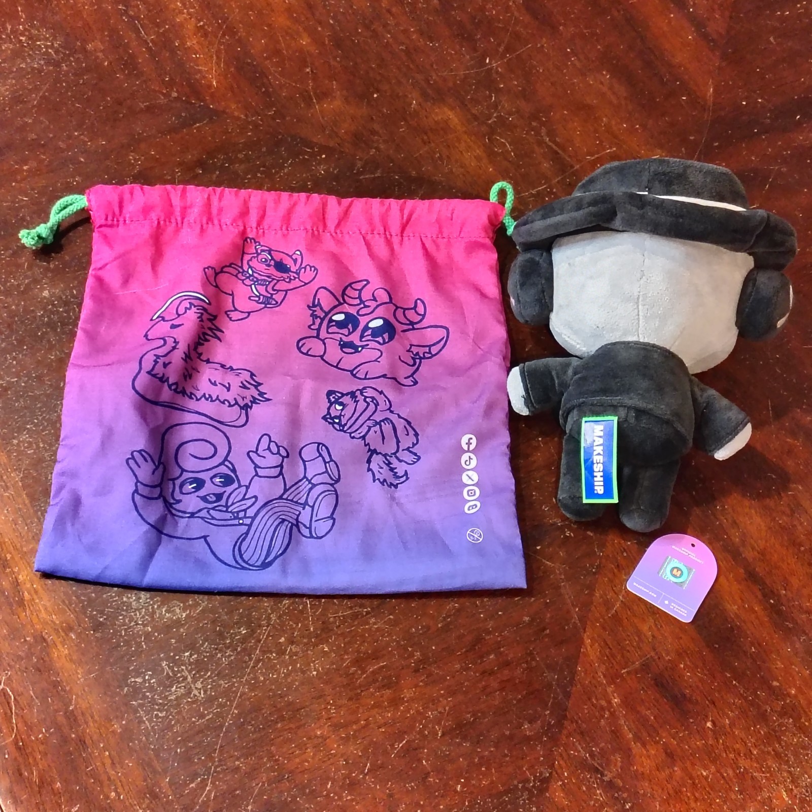 Makeship Chance Forsaken Plush With Dust Bag And Original Tag – NEW