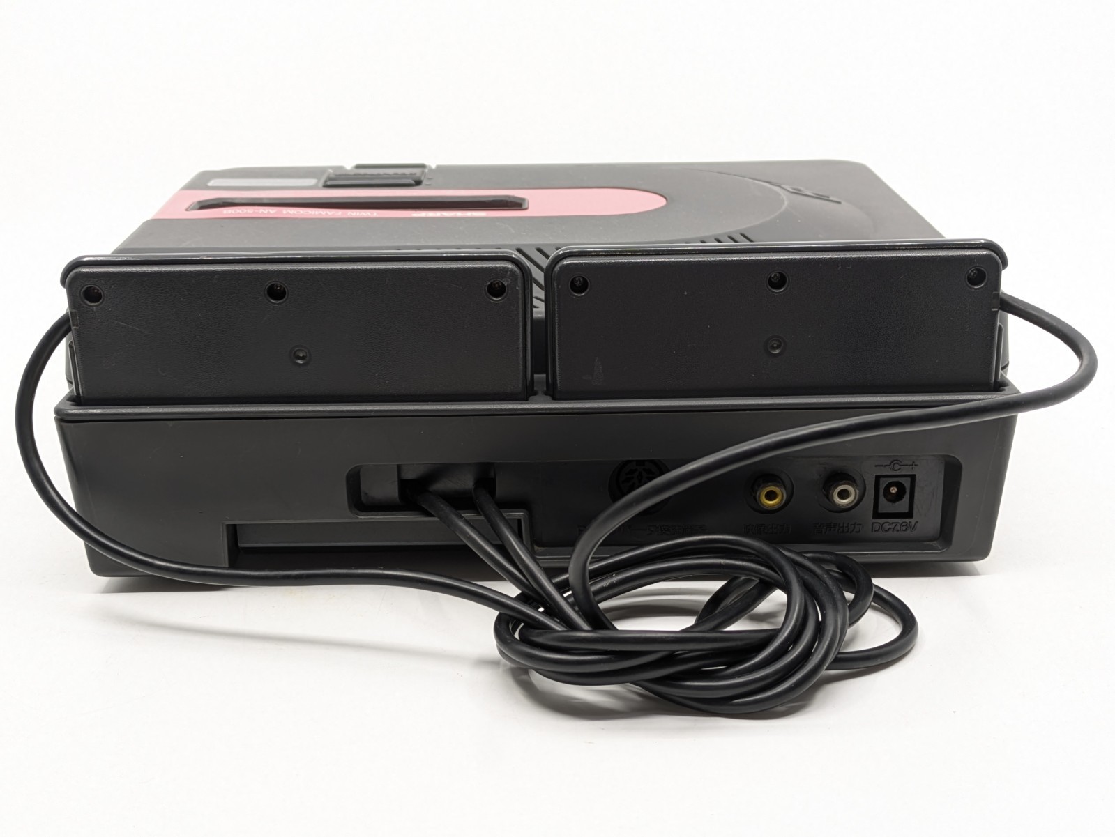 Sharp Twin Famicom AN-500B Black/Red | New Belt | Fully Tested 5 Games