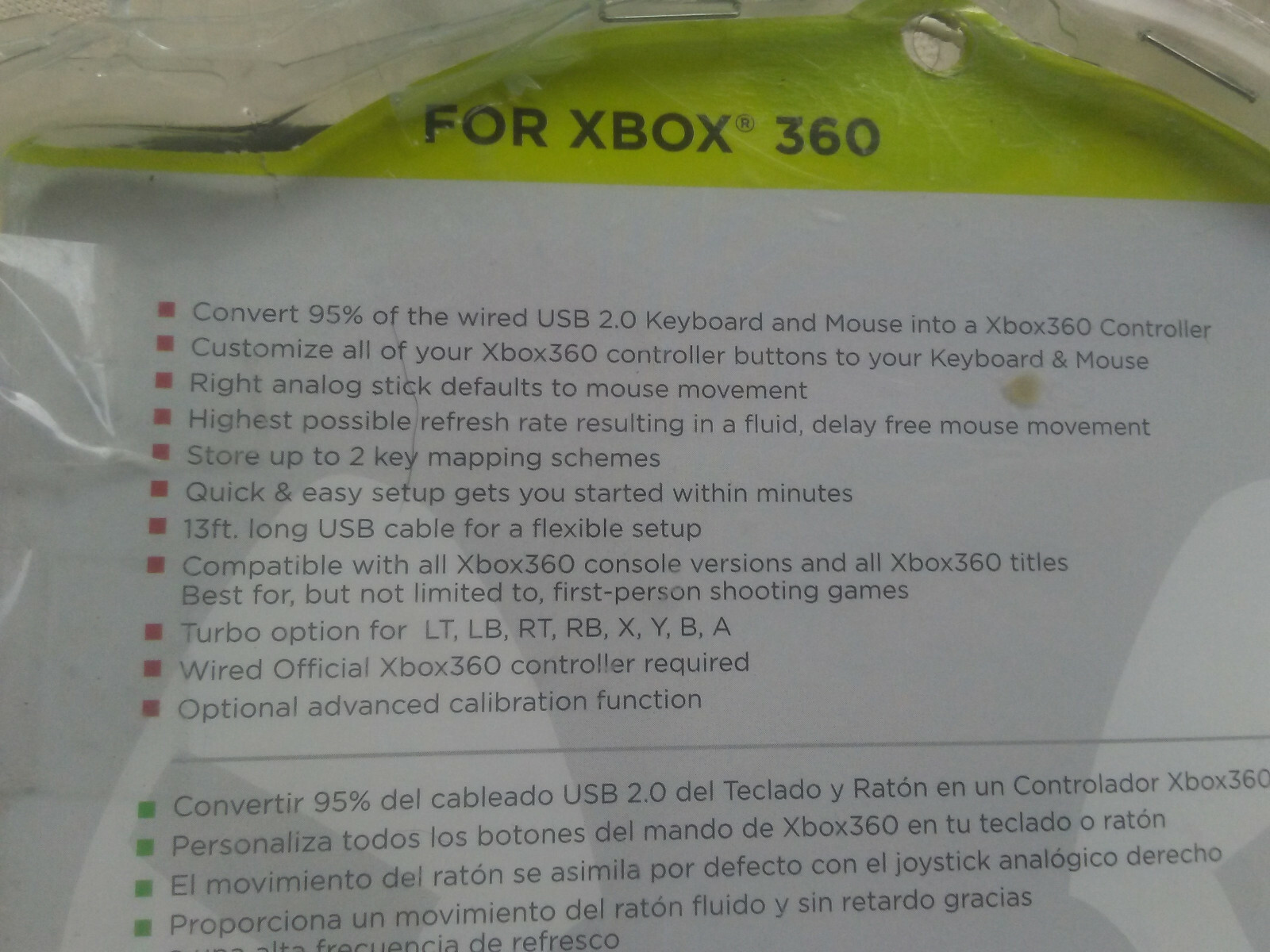Eagle Eye Mouse & Keyboard Converter. Xbox 360