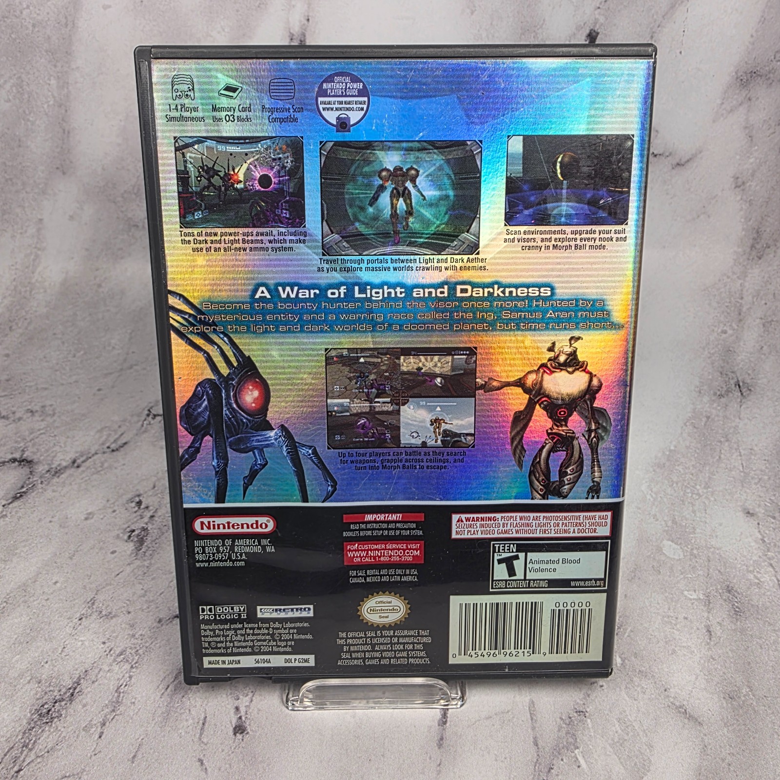 Metroid Prime 2: Echoes | Nintendo GameCube | CIB + Manual and Inserts Near Mint