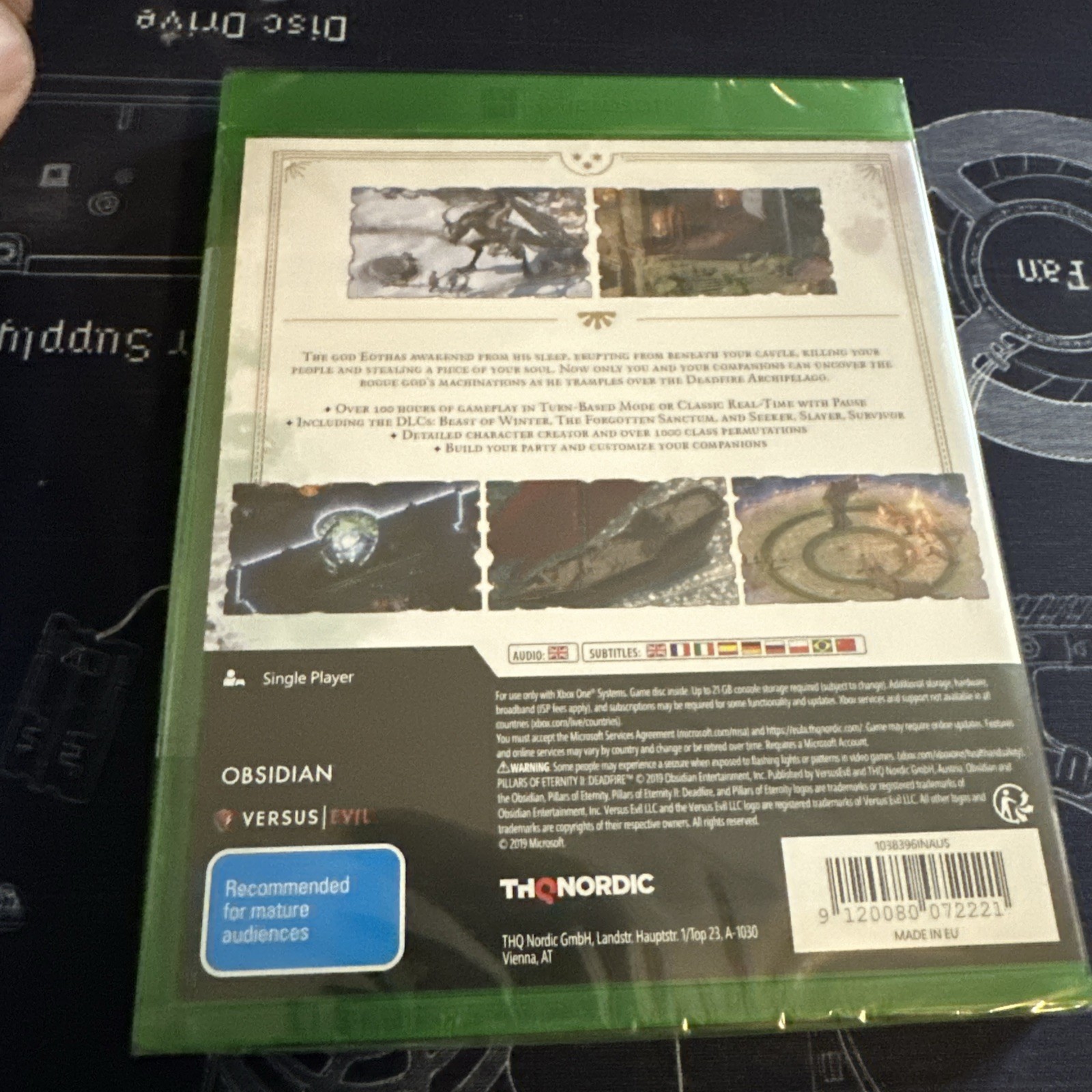 Pillars Of Eternity 2 Deadfire (Ultimate Edition) (Xbox One) Brand New Sealed