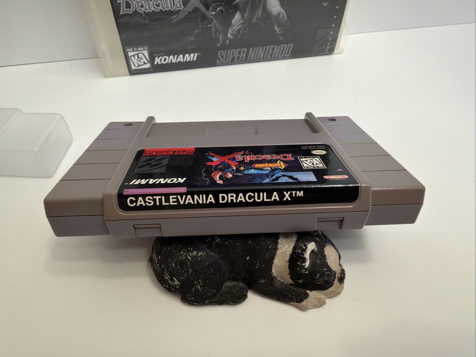 Castlevania Dracula X Super Nintendo Game SNES Authentic w/Collector Case