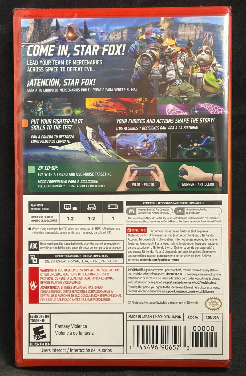 Star Fox (Nintendo Switch 2) BRAND NEW