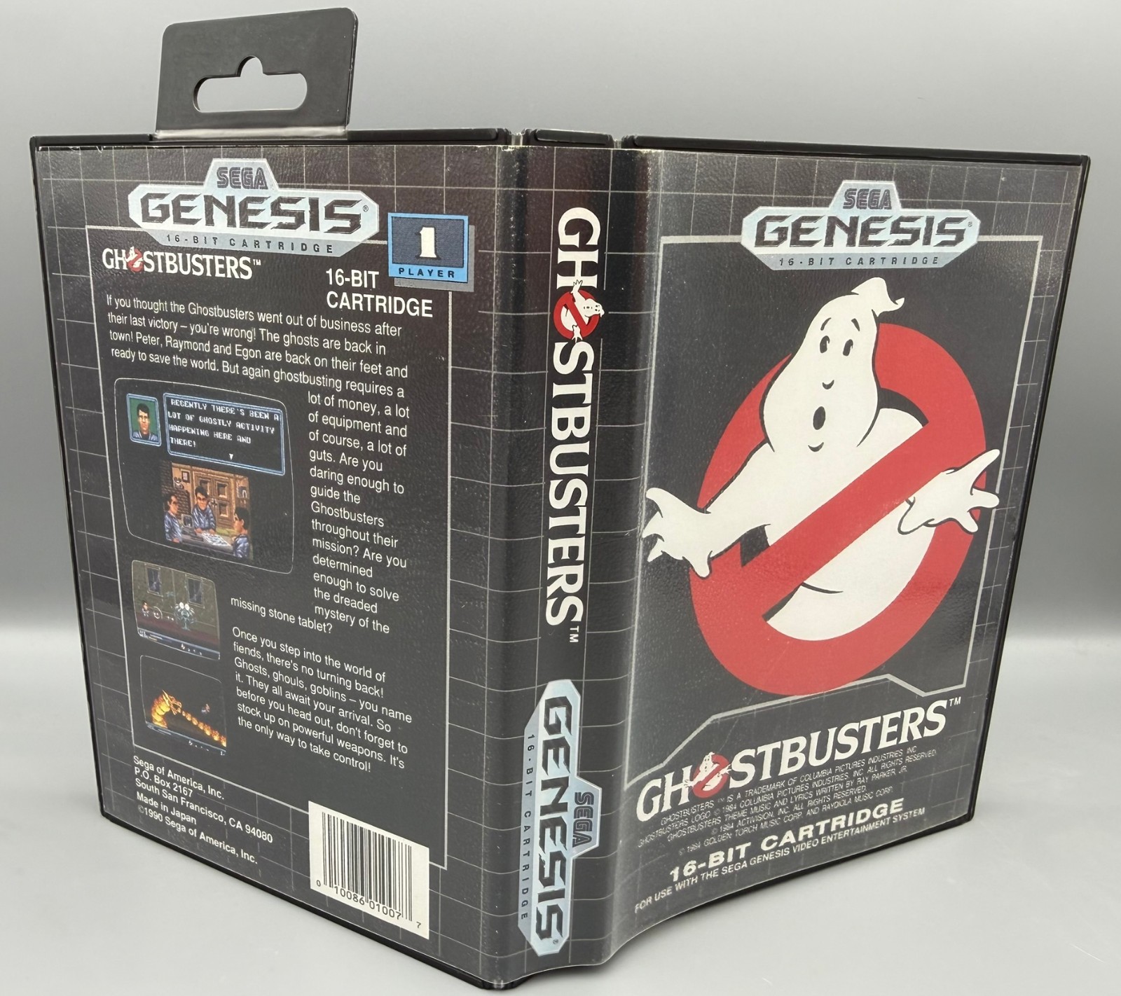 Ghostbusters (Sega Genesis) Game,Case and Manual, Fast/Free Shipping