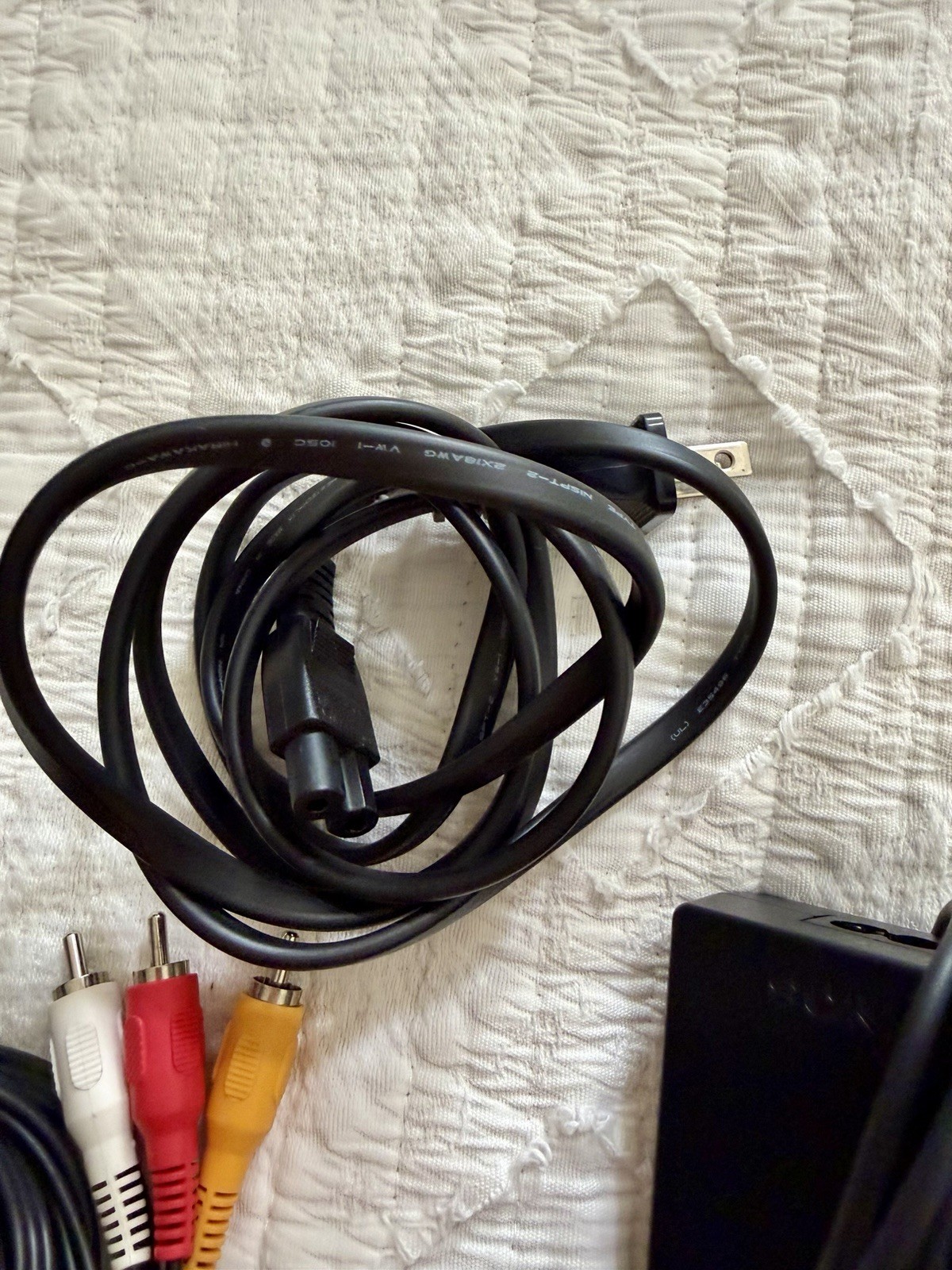 Sony PS2 Slim SCPH-70001 NTSC-U/C Black DVD Playback w/ AV RCA & Power