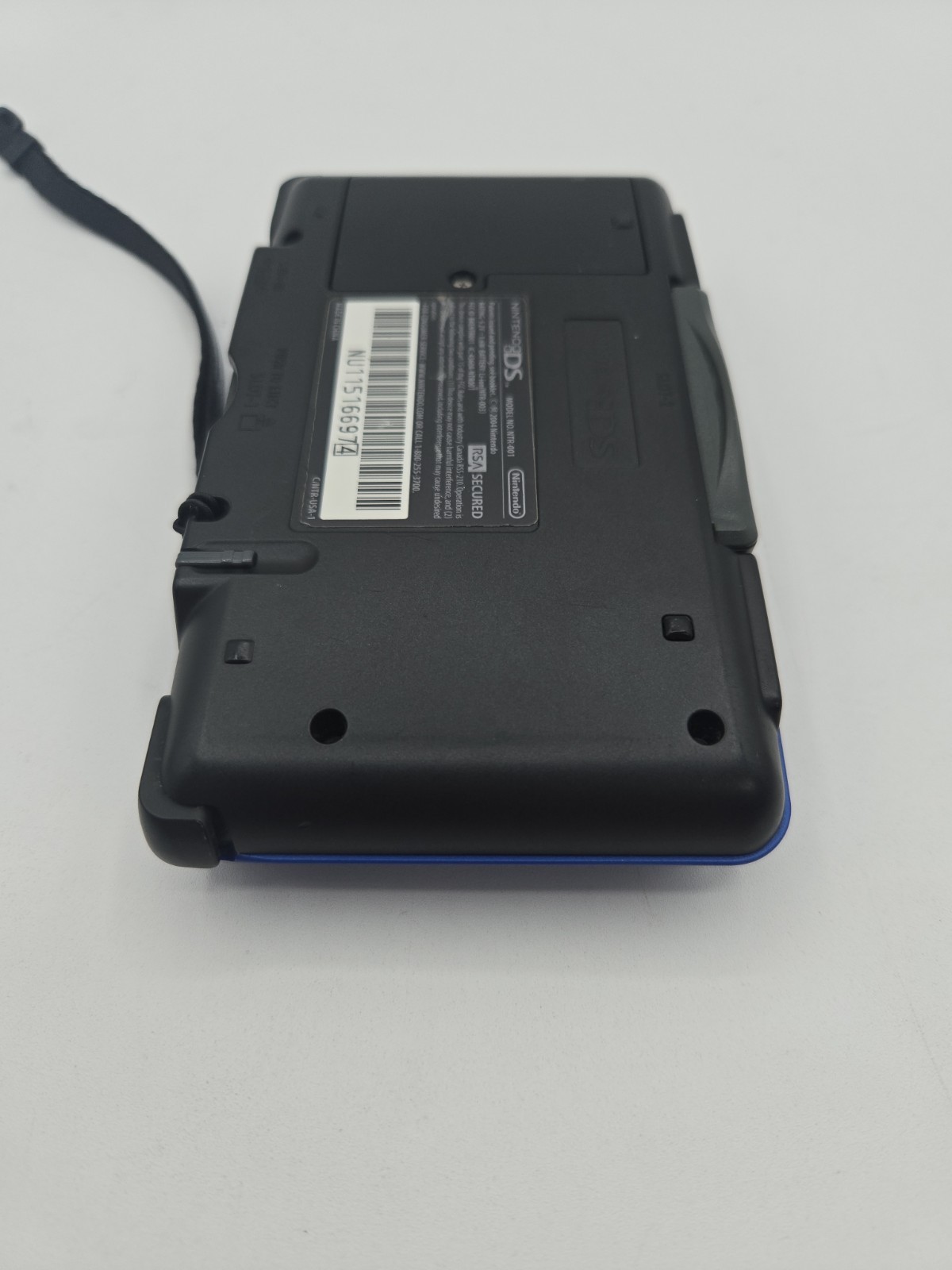 Nintendo DS Model NTR-001 Cobalt Blue Tested Working Console Charger Games Minty