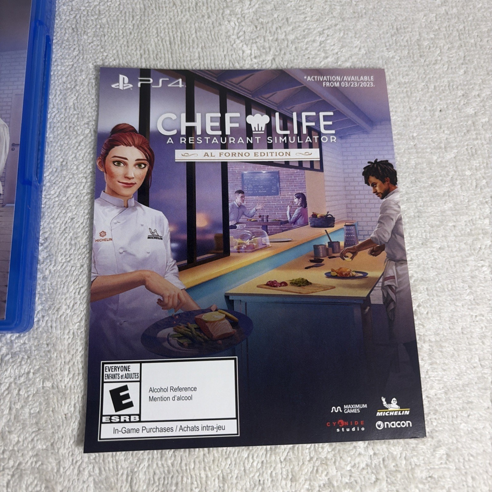 Chef Life a Restaurant Simulator PS4 Cooking Simulation Game PlayStation 4