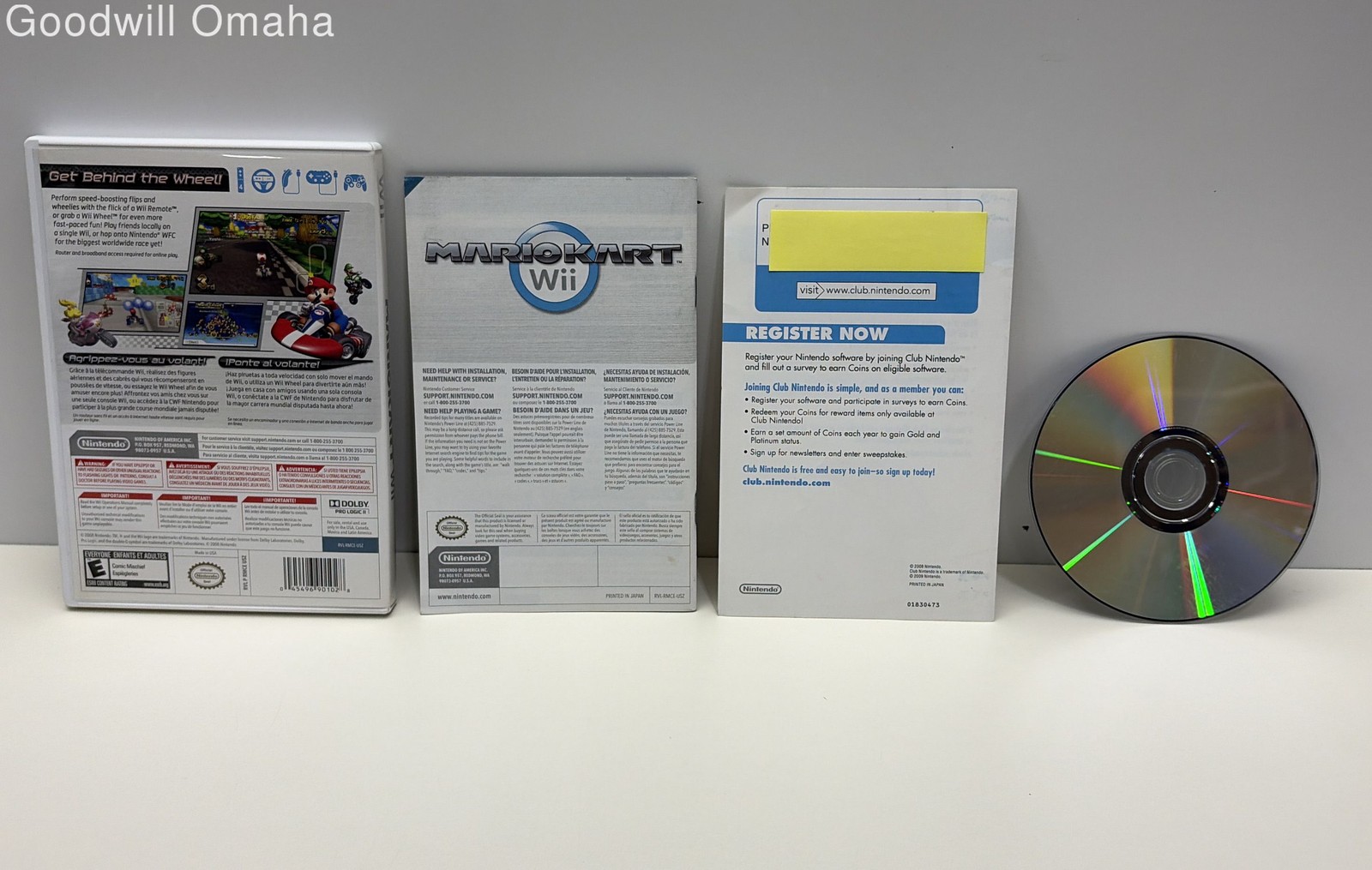 Nintendo Wii – Mario Kart Wii – Boot Tested