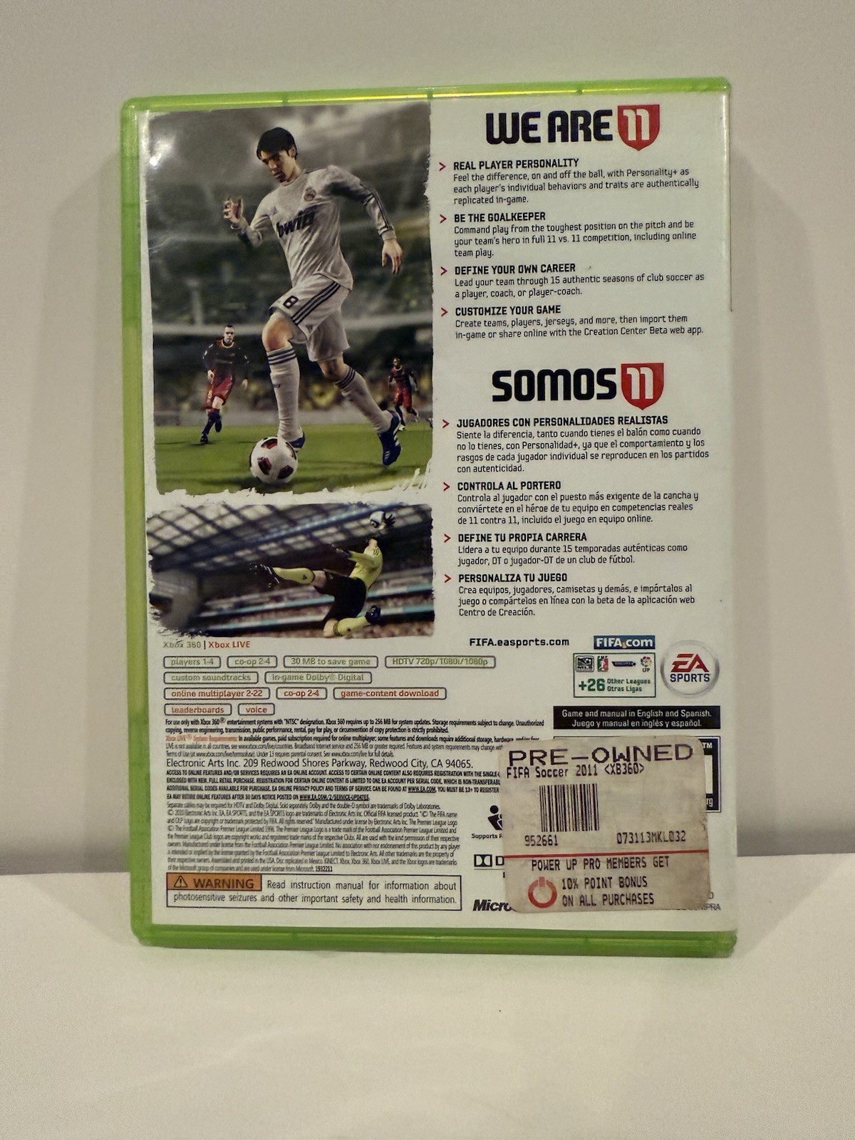FIFA Soccer 11 (Microsoft Xbox 360, 2010)