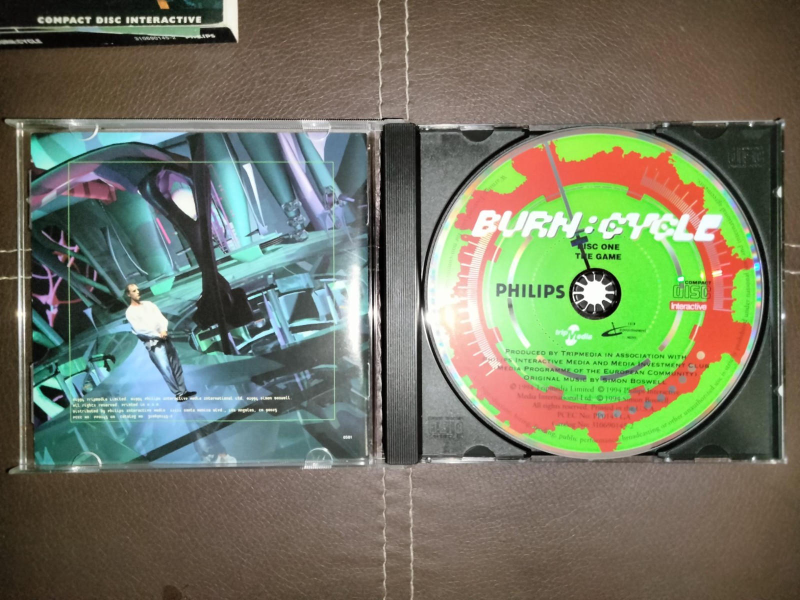 BURN:CYCLE – PHILIPS CD-i – MINT CONDITION!