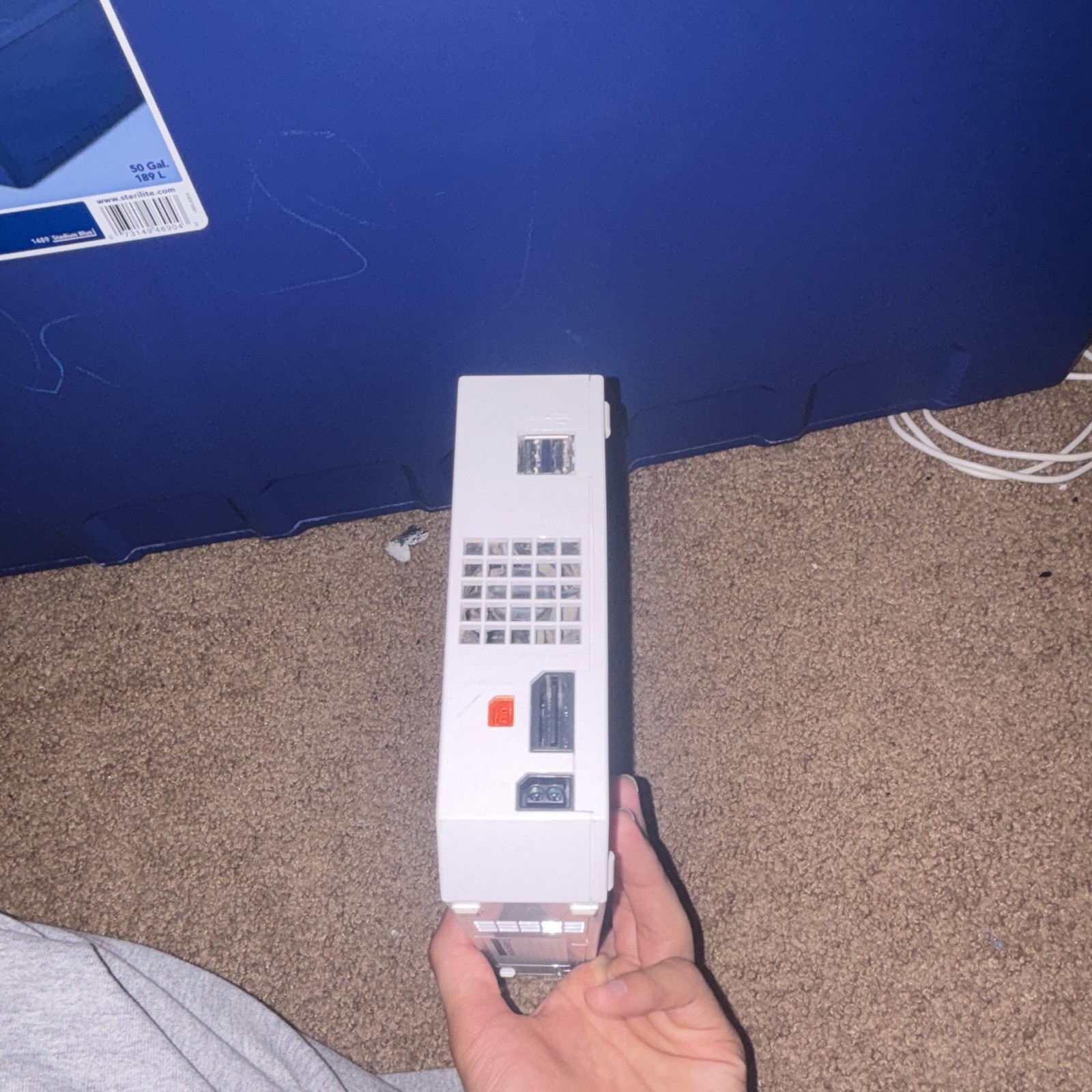 Nintendo Wii RVL-001 White Console w/ Wii Remote Wi-Fi 480p NTSC-U/C