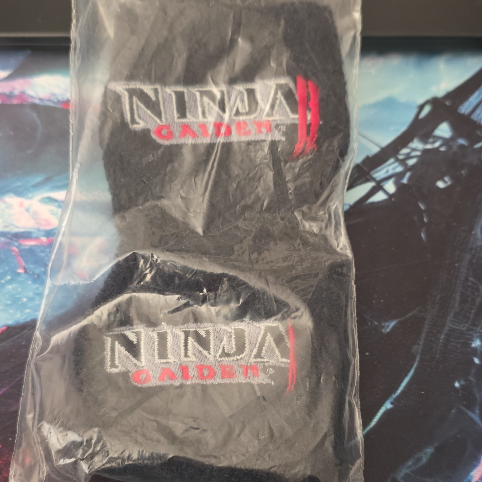 Ninja Gaiden Series Embroidered Wristbands/Sweatbands Set (2)