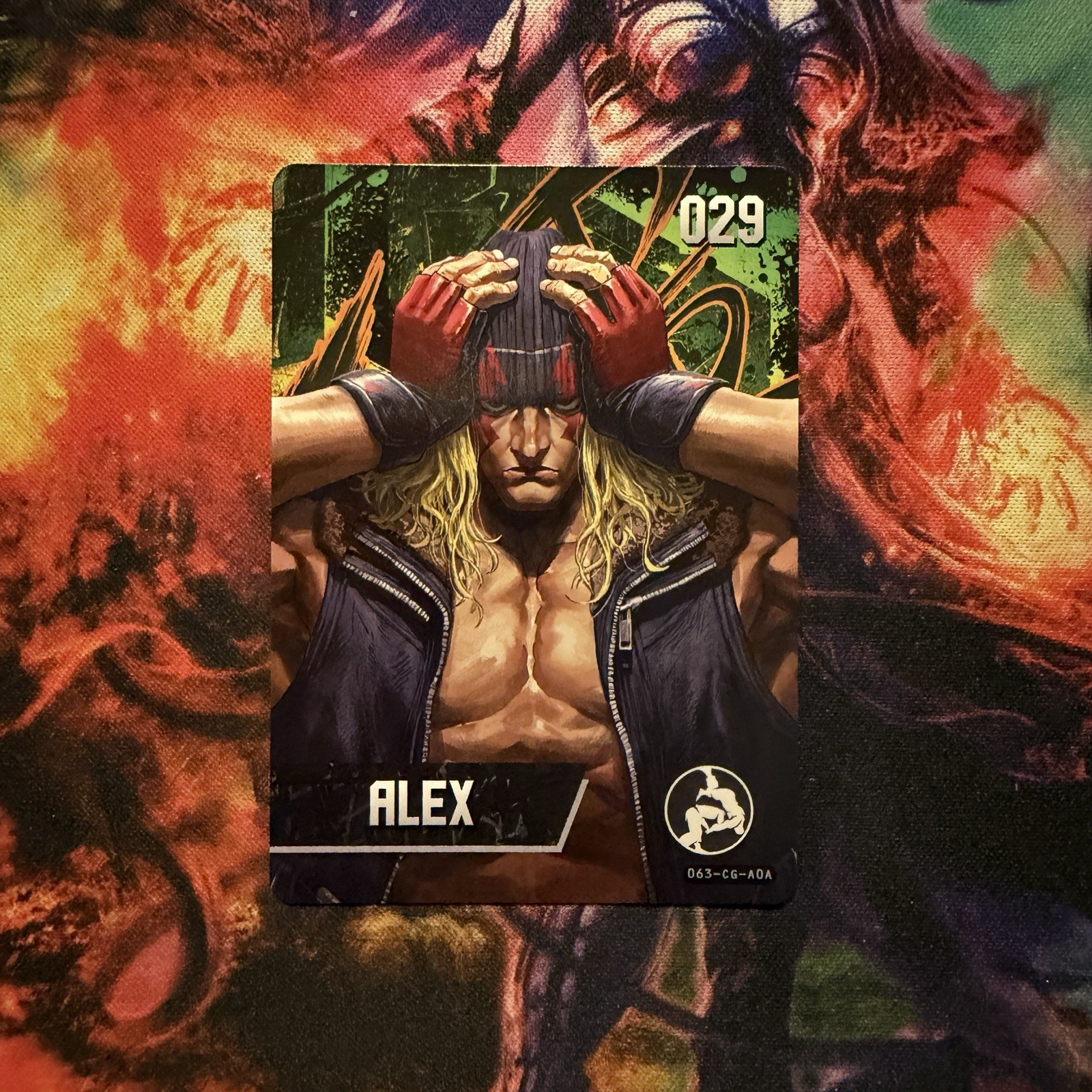 Street Fighter 6 Series 2 Amiibo Card 029 Alex Mint New Pack Fresh
