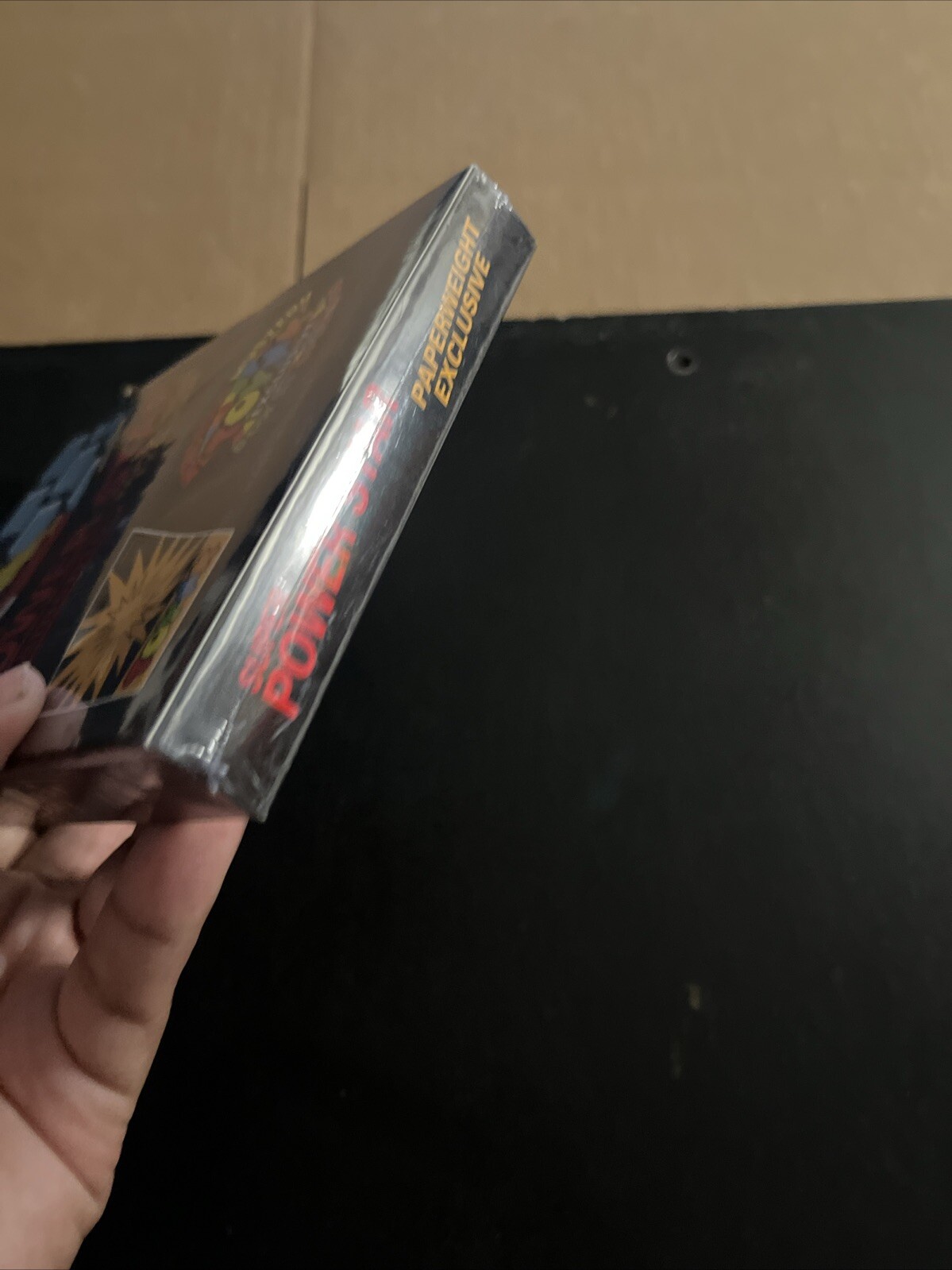Super Mario Power Up Star Toynk Exclusive Paper Weight Nintendo Sealed Box