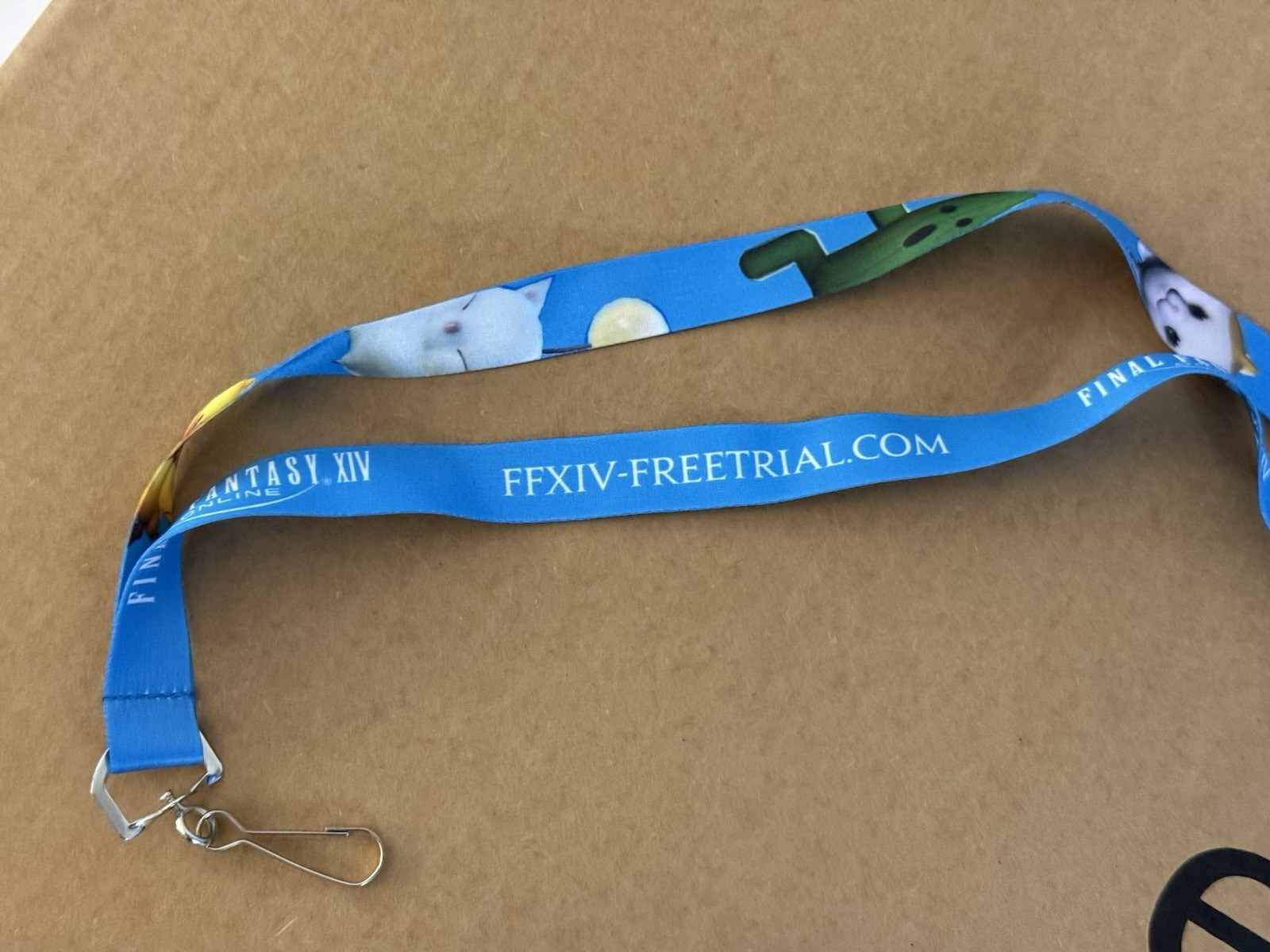Final Fantasy XIV Online PAX East 18 19 20 Exclusive Red Purple Blue Lanyard NEW