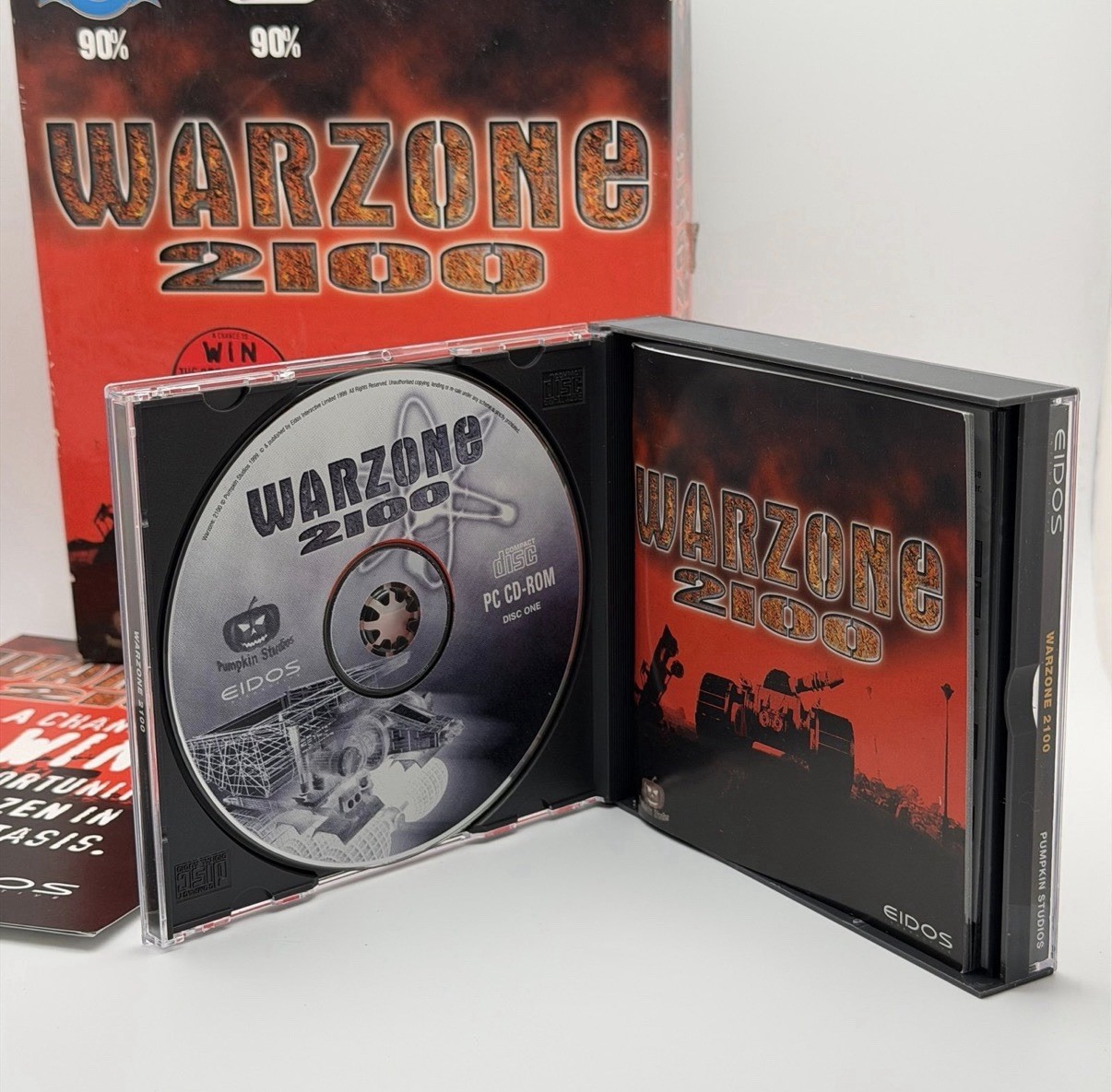 Warzone 2100 Big Box Edition PC 2 Disc Set