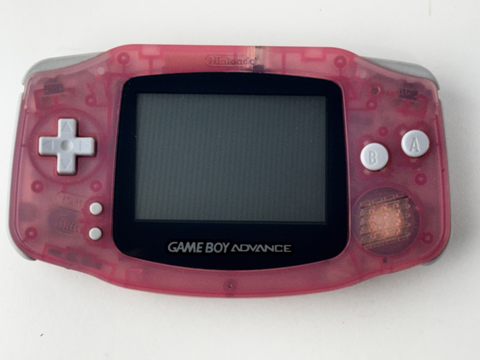 Nintendo Game Boy Advance Fuchsia Pink GBA Console AGB-001 Tested