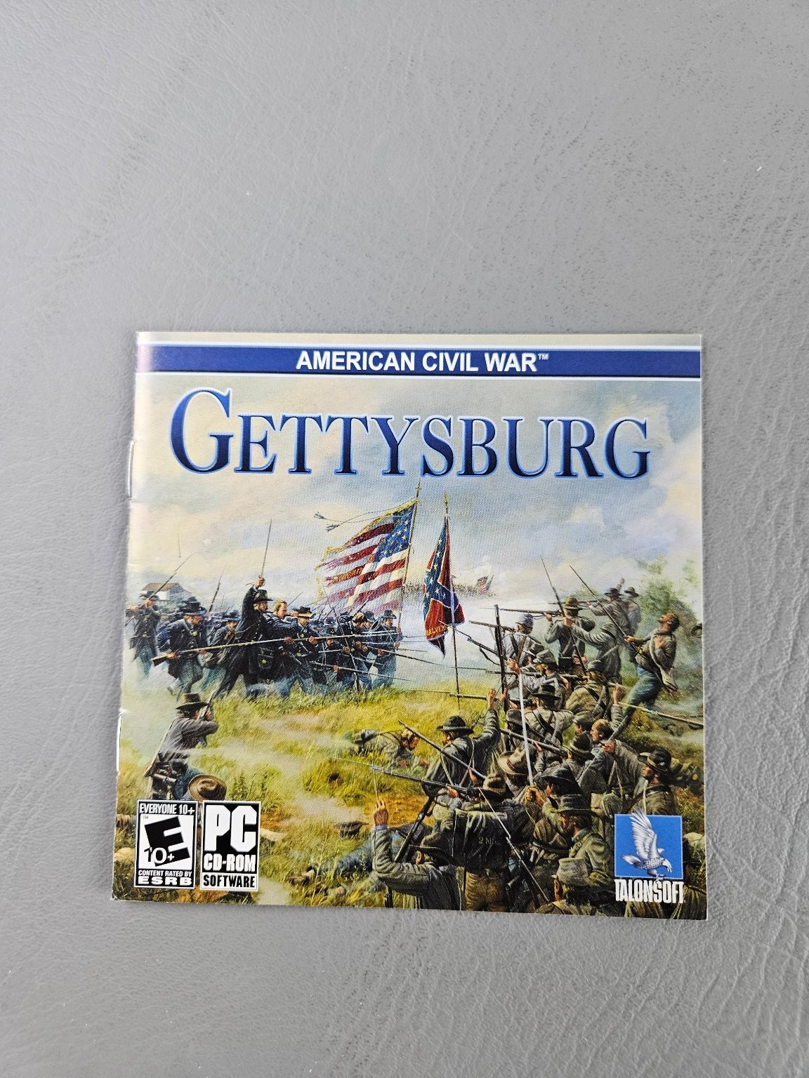 Gettysburg American Civil War PC Video Game Turn-Based Strategy CIB