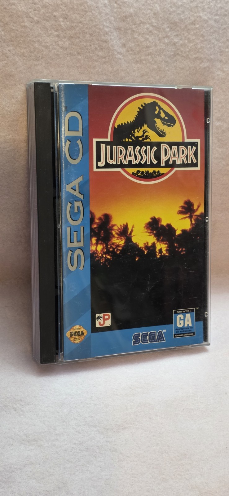 SEGA CD Game – Jurassic Park With Manual