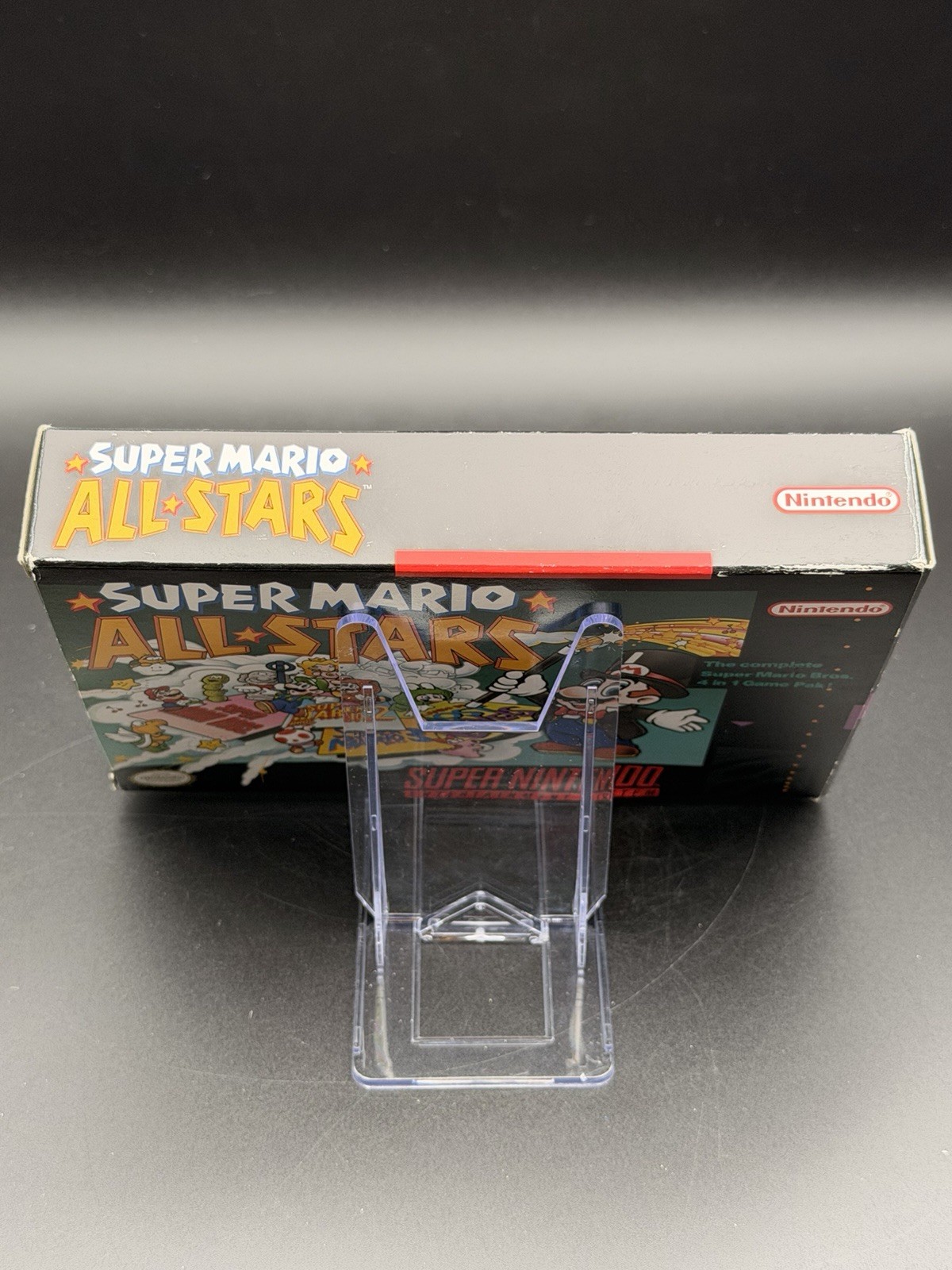 Super Mario All-Stars (Super Nintendo SNES) CIB Complete in Box Manual TESTED