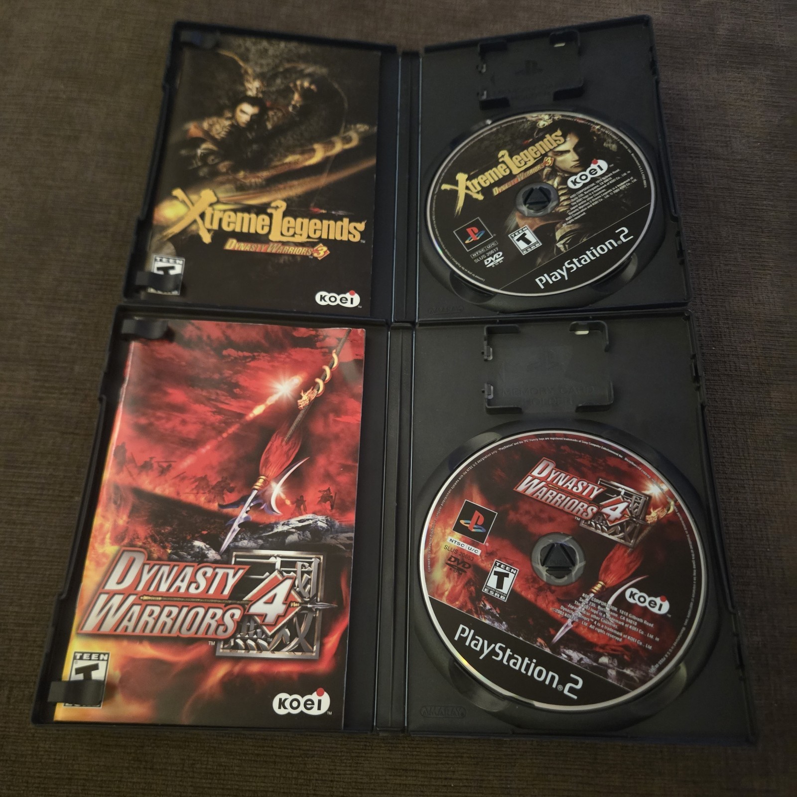 Dynasty Warriors 3 Xtreme Legends, 4, 4 Xtreme Legends, 4 Empires PlayStation 2