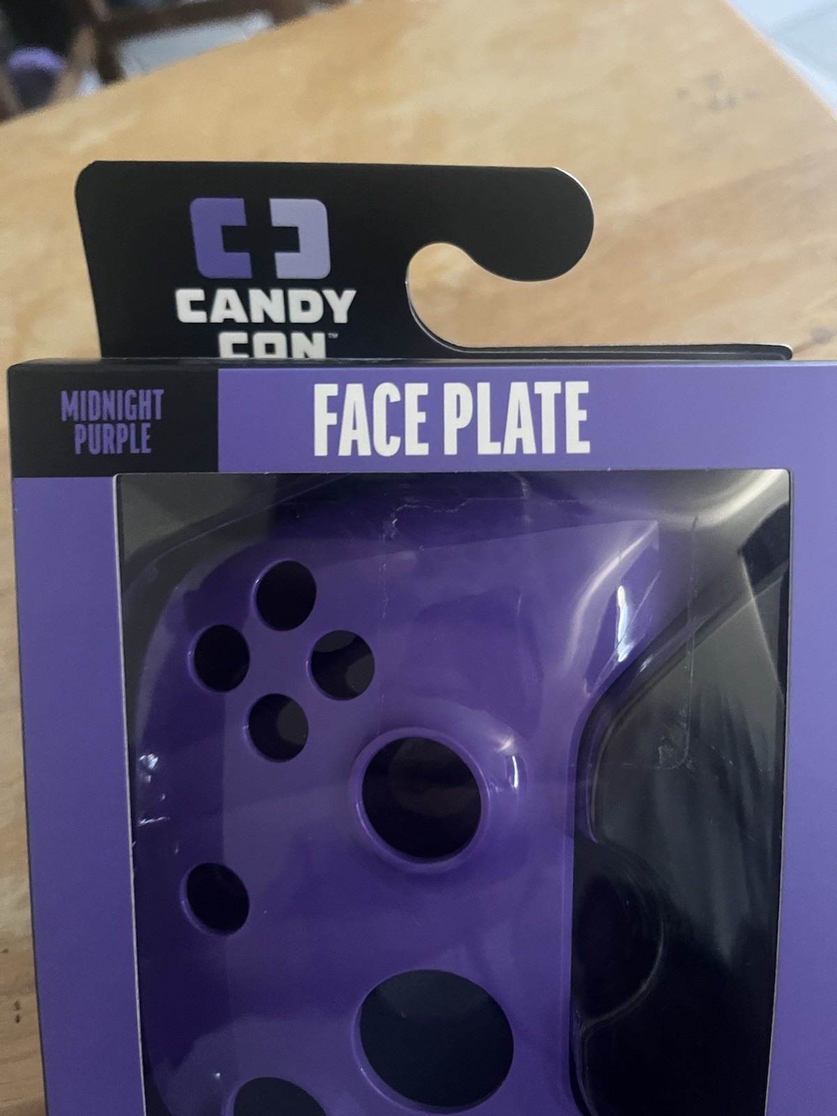 Candy Con Magnetic Controller Faceplate Customizable Accessory, Midnight Purple
