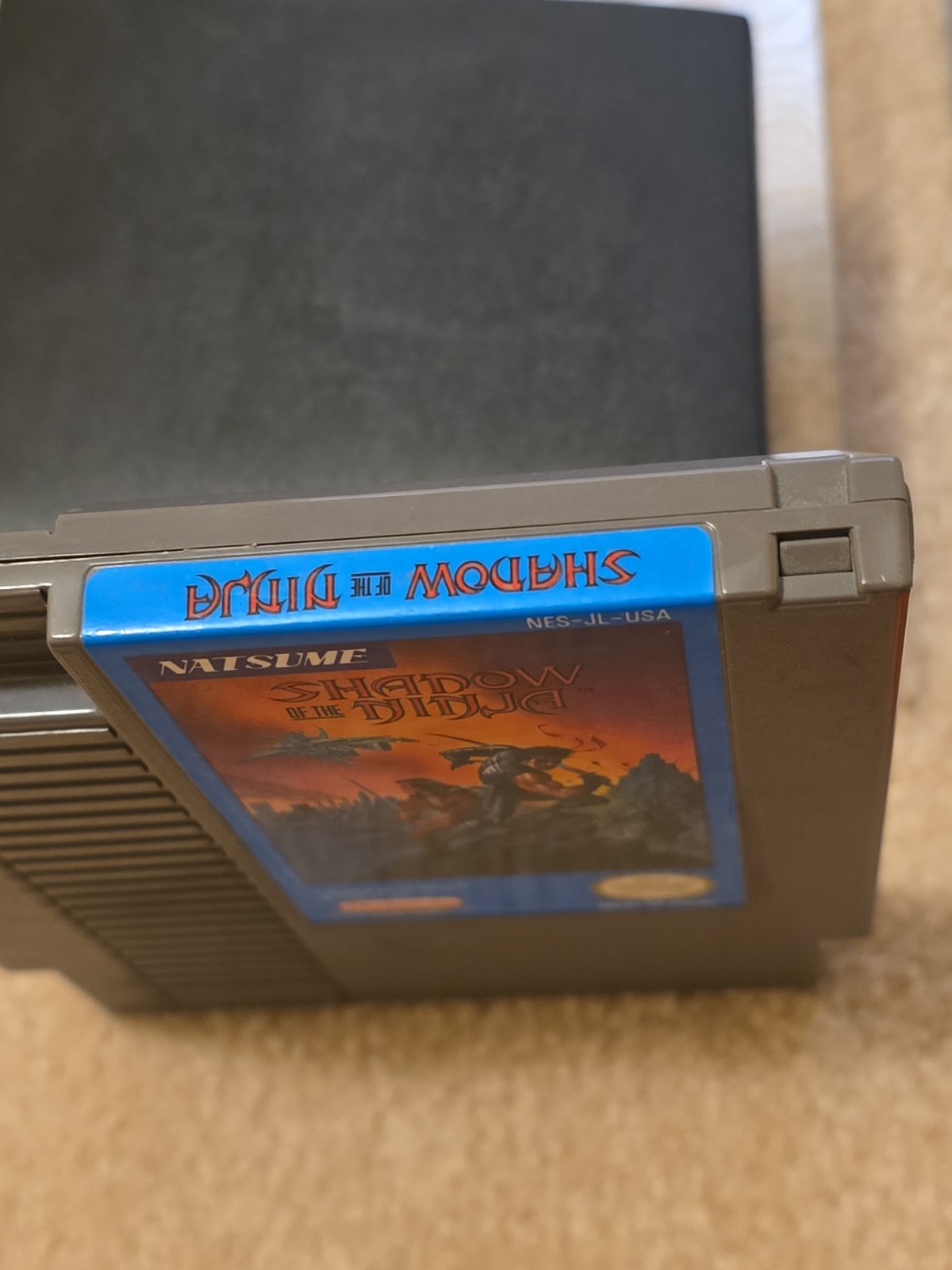 Shadow of the Ninja NES CIB Complete Nintendo Natsume 1990 Entertainment System
