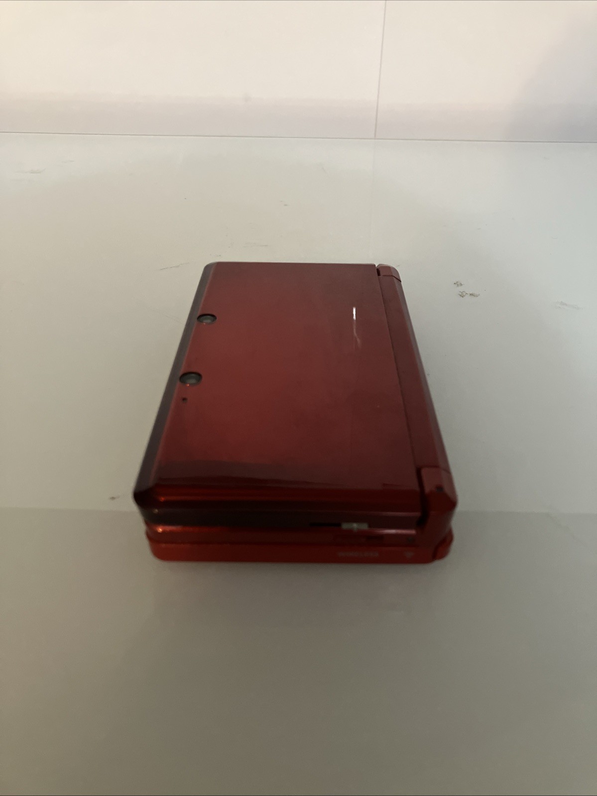Used Nintendo 3DS Handheld System – Flame Red Tested And Working W/ Stylus