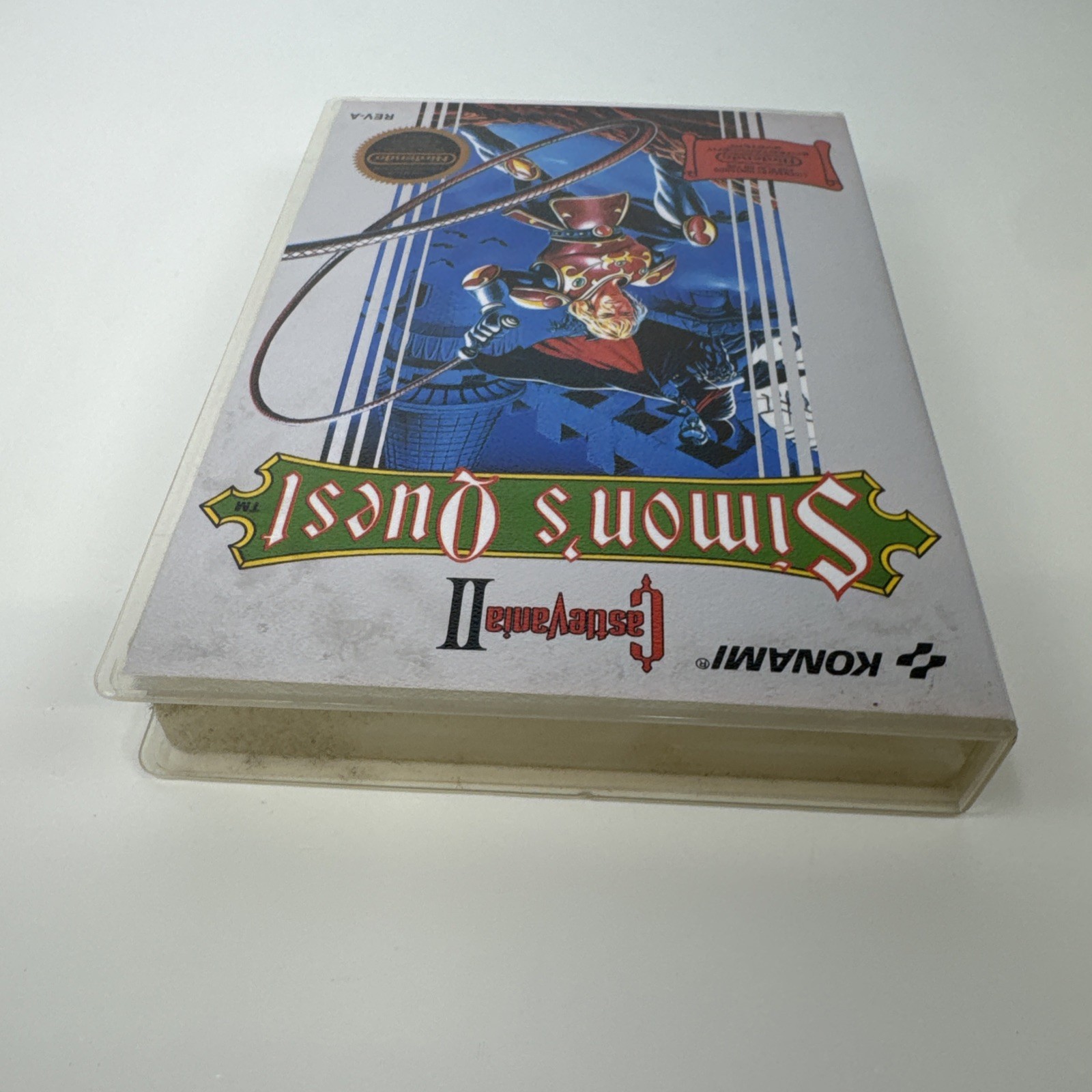 Protective Display Case for Nintendo NES Cartridges (Rental Case) Game/Manual S