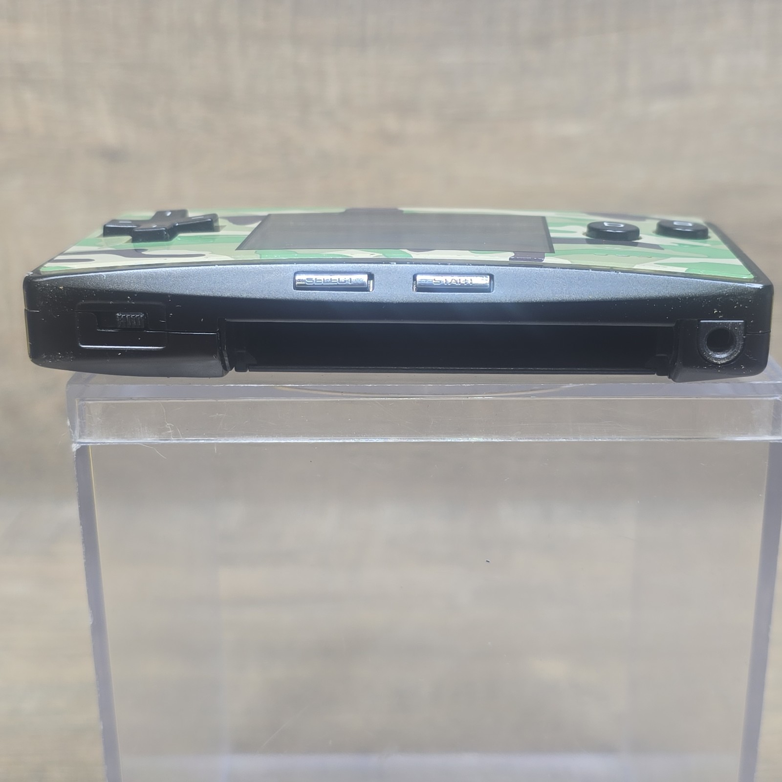 Nintendo Gameboy Micro OXY-001 Camo No Charger For Parts Or Repair Not Working