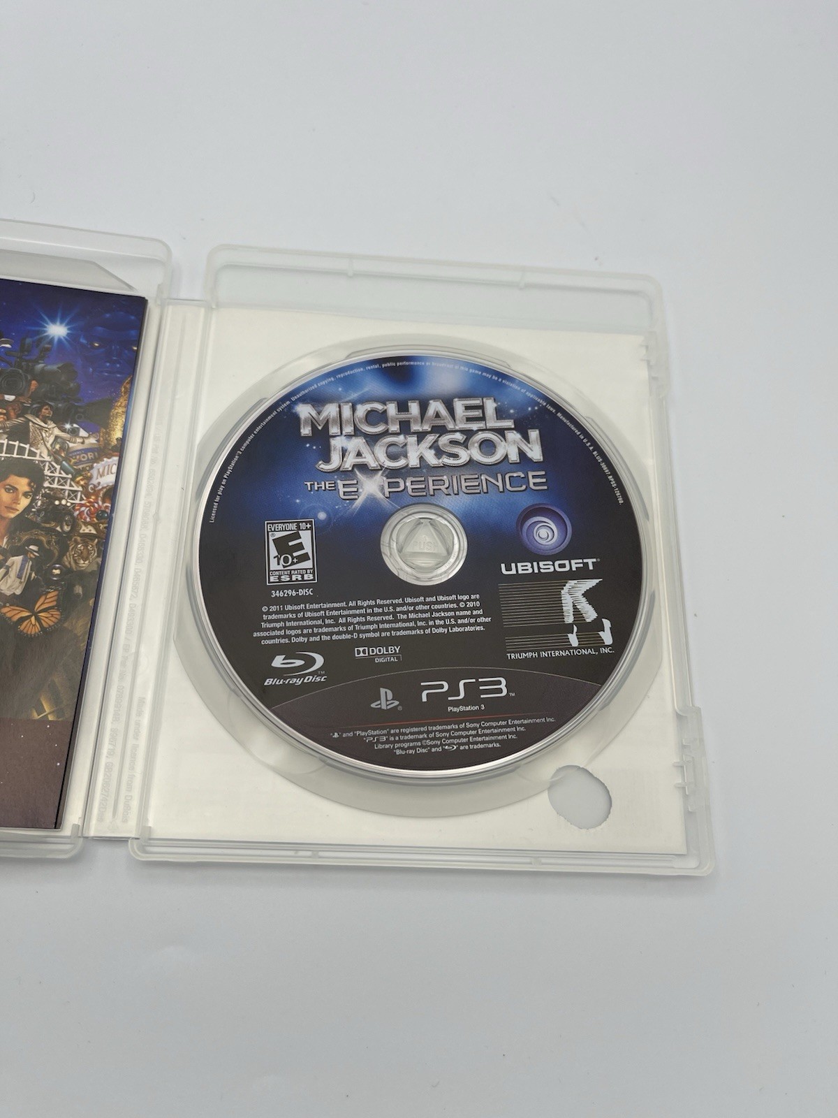 PS3 Michael Jackson The Experience Playstation 3 Video Game Complete 2011 Music