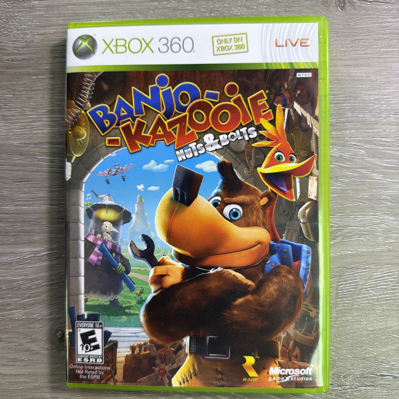 Banjo Kazooie: Nuts & Bolts – Microsoft Xbox 360 Complete w/ Manual CIB Tested