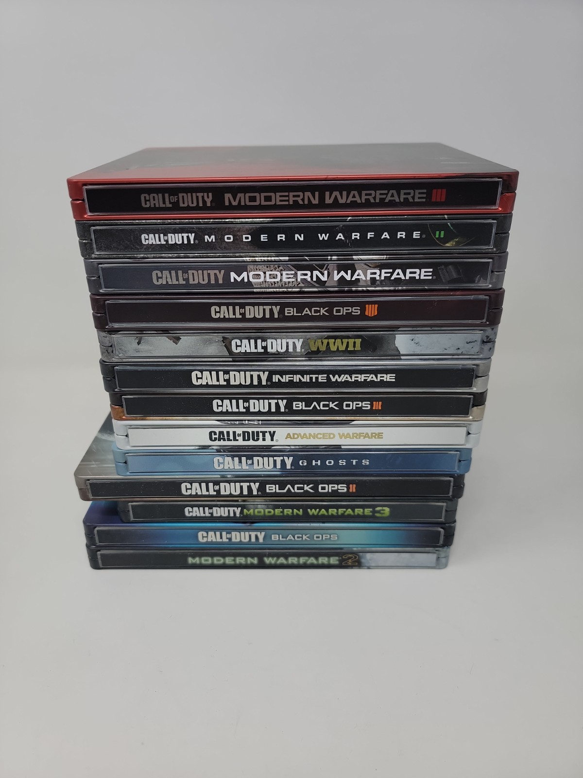 Call Of Duty Steelbook Complete With Game Xbox FROM Old MW2 To New MW3-2 No Game