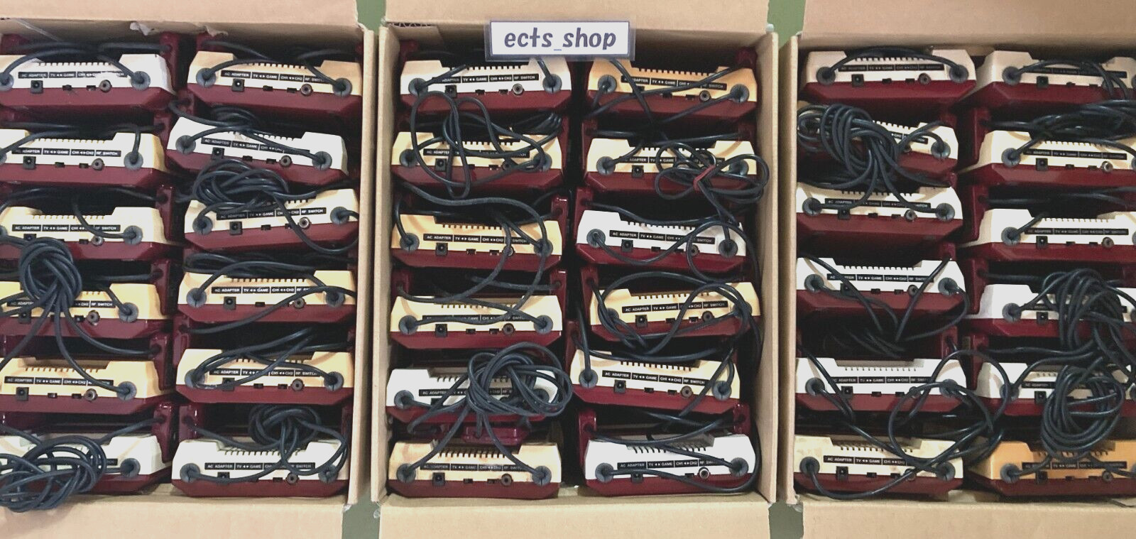 Famicom Console 10 LOT set Junk for Parts Untested FC Japan family computer