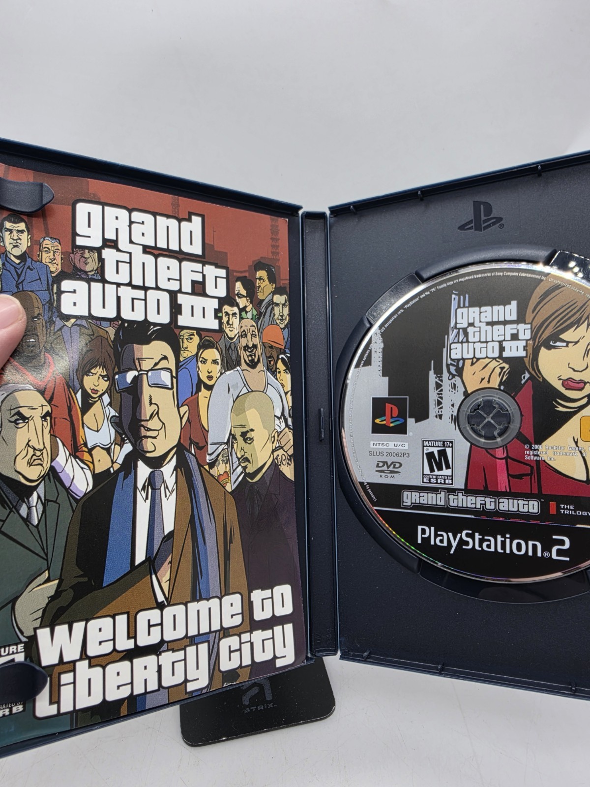 GRAND THEFT AUTO III Playstation 2 Cib Complete Mint Tested Working