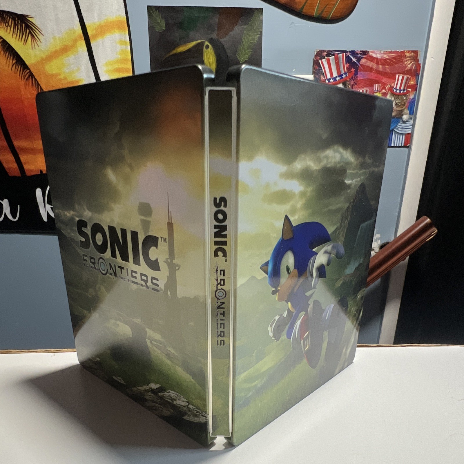 Sonic Frontiers SteelBook Case Only (No Game) Multi-Platform