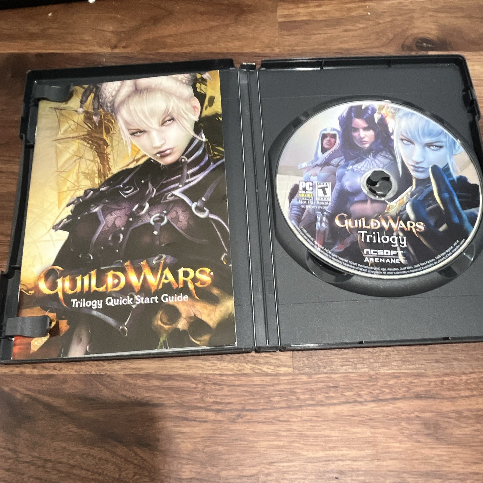 NCsoft Guild Wars Trilogy PC DVD-ROM T-Teen Manual Included 2006