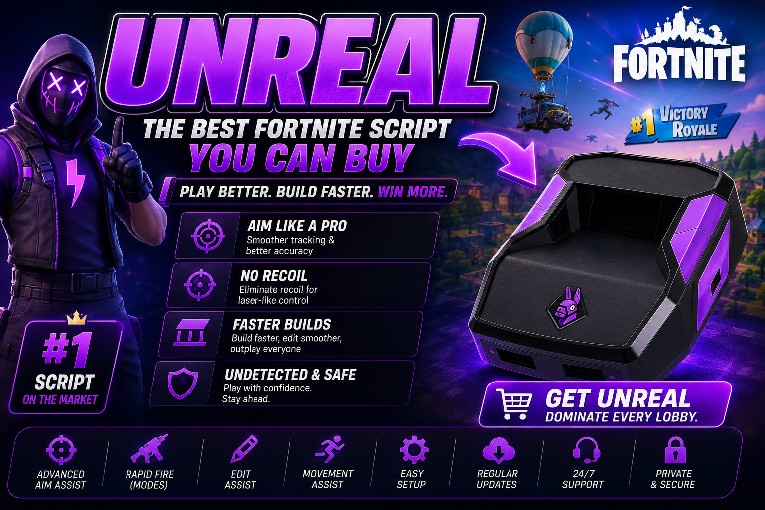 Fortnite Cronus Zen Script Zero Recoil and Tracking (PS5/XBOX/PC)