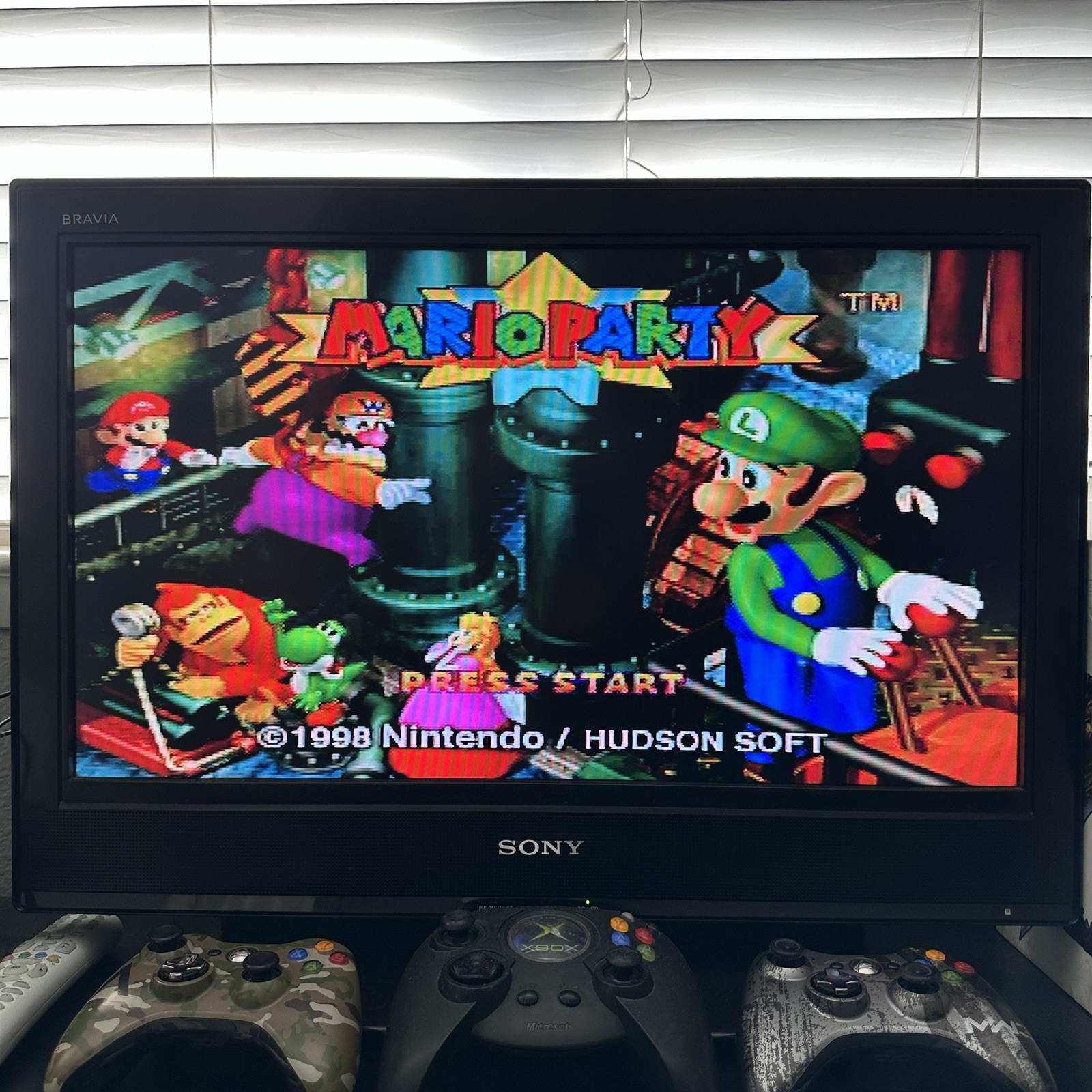 Mario Party 1 N64 Nintendo 64 Authentic Cartridge Only Tested
