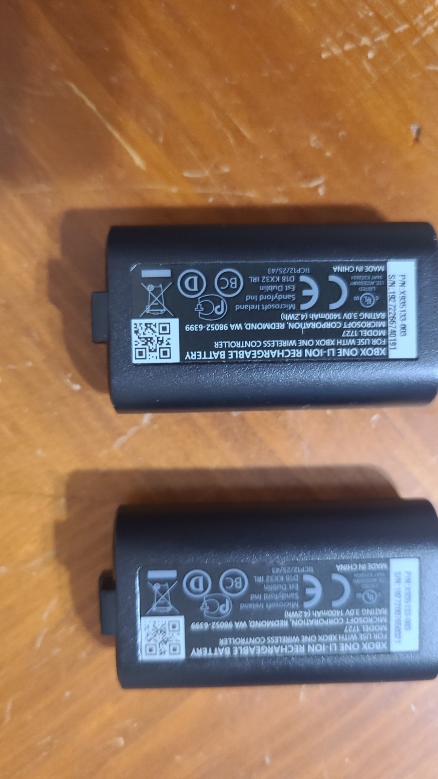 xbox one rechargeable battery
