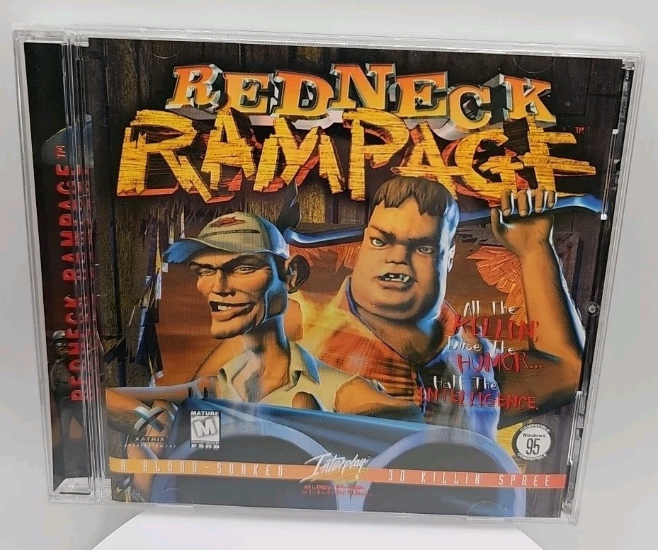 Redneck Rampage (PC, CD-ROM, 1997) Interplay Productions Xatrix Entertainment